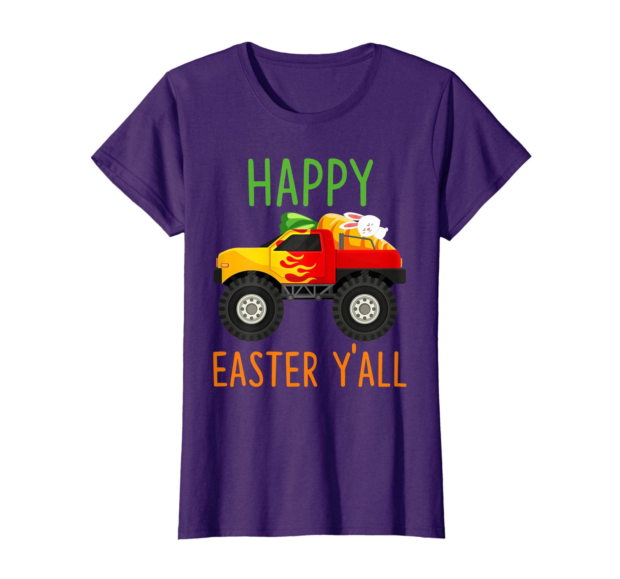 Monster-Truck Happy-Easter-Y'all T-shirt Hunting-Season-Egg