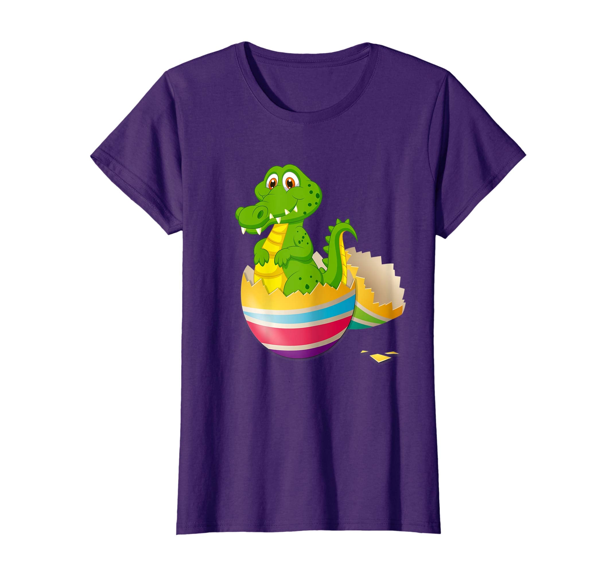 Baby Crocodile Hatching From Easter Egg Easter Day Shirt