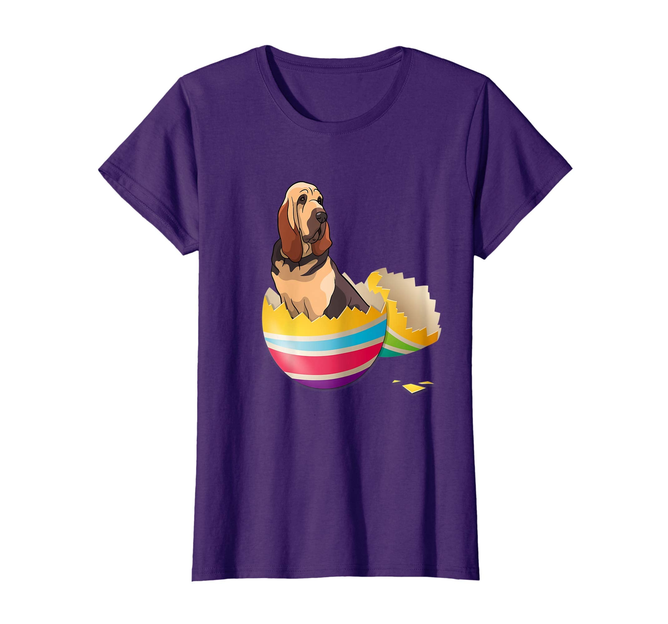 Bloodhound Hatching From Easter Egg Easter Day Shirt