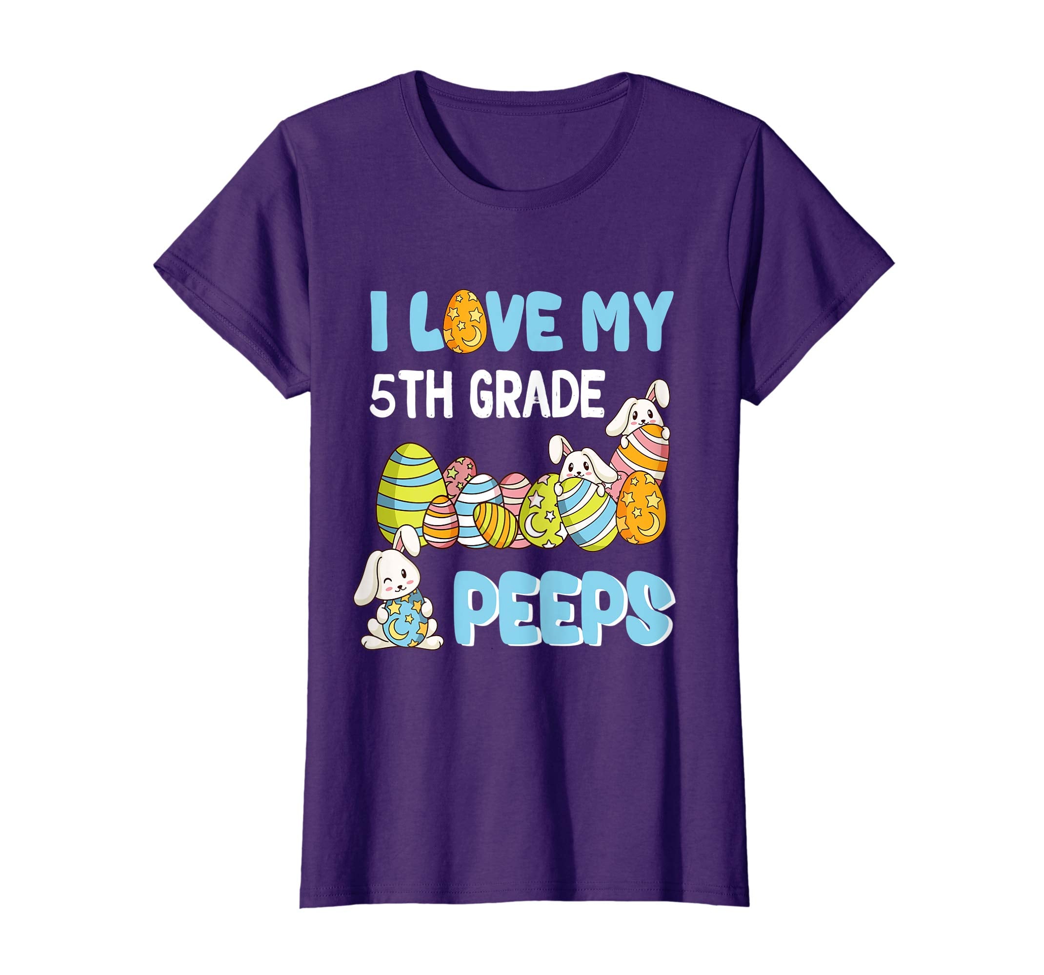 I Love My 5th Grade Peeps T-Shirt Easter Day Gift