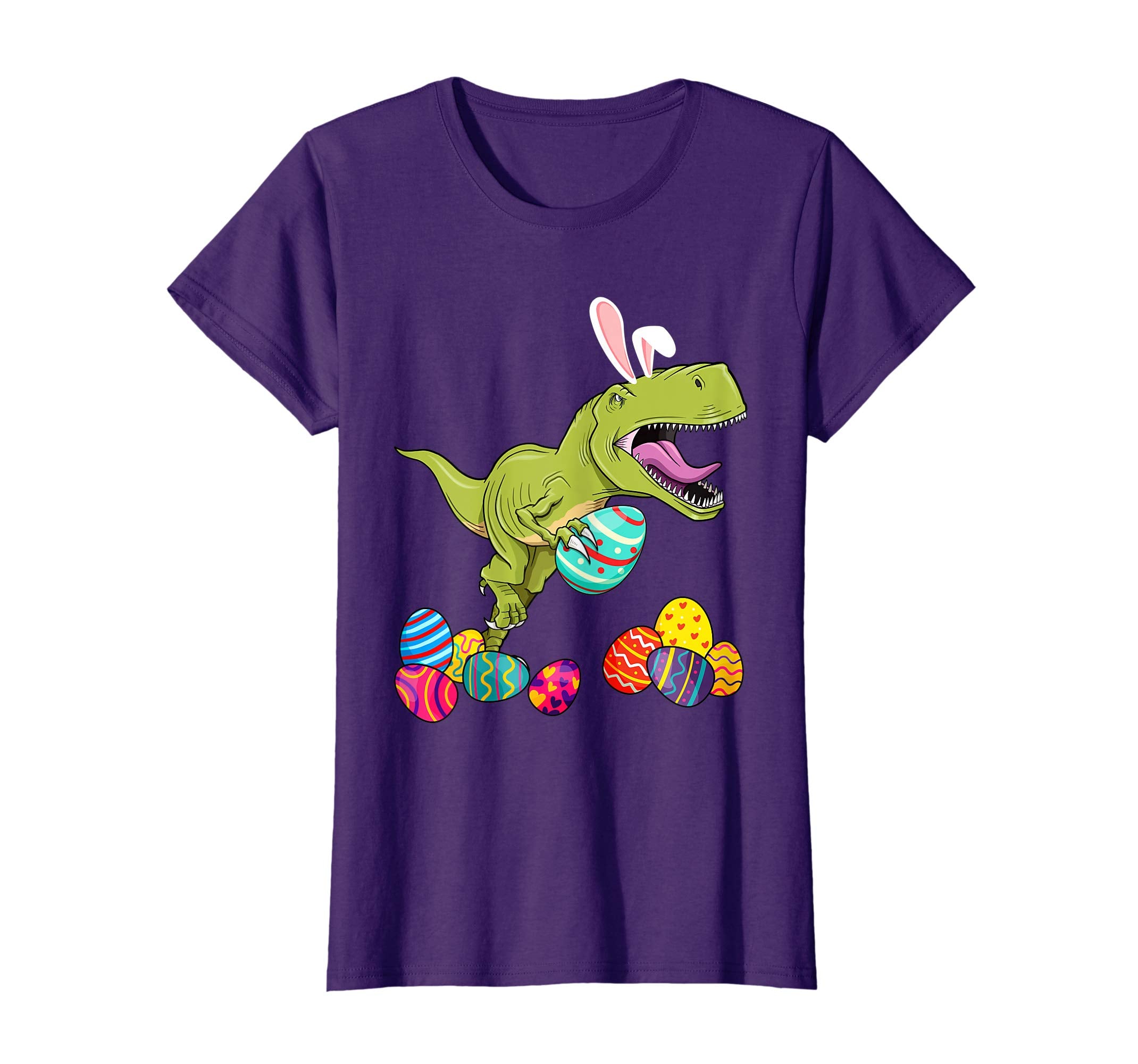 Easter Bunny Dinosaur T rex Eggs Cellent T shirt Boys Kids