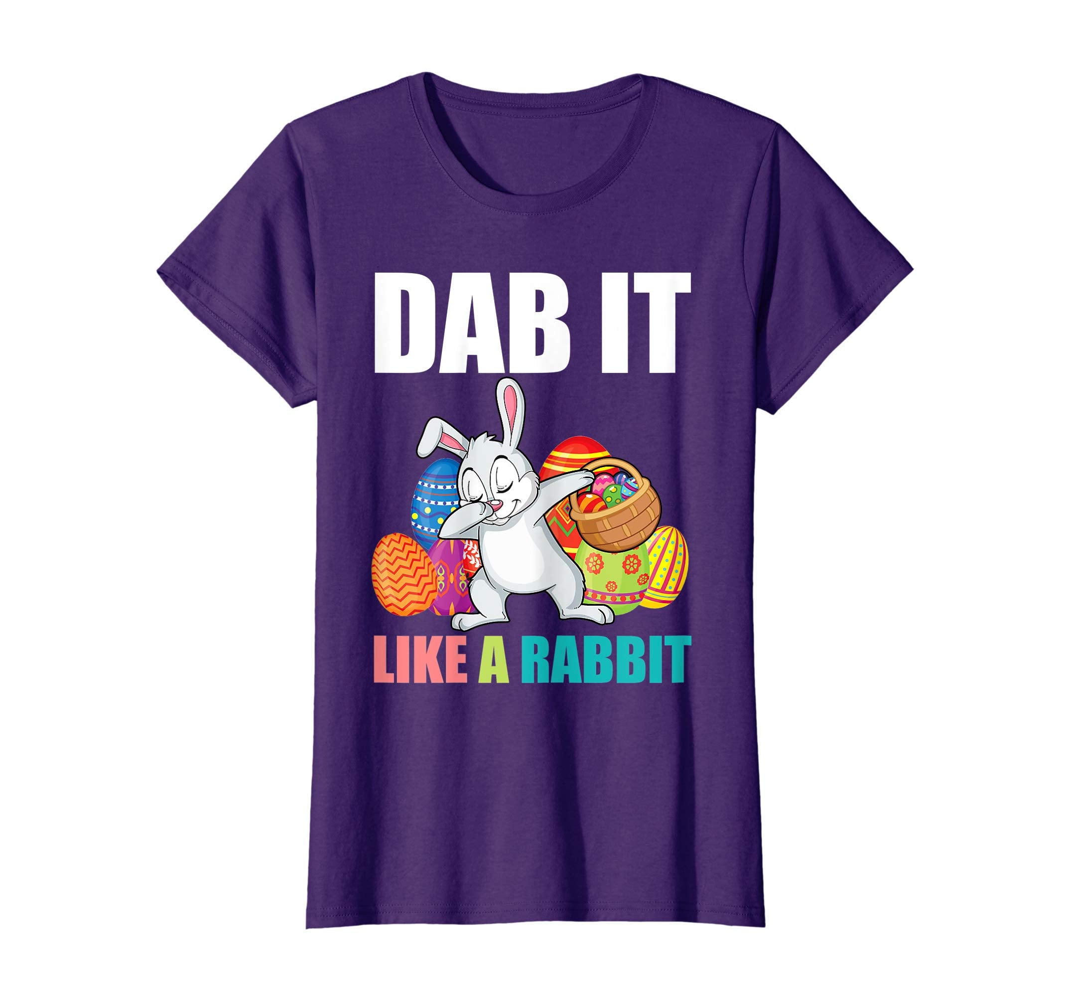 Dabbing it Like a Rabbit Easter Day Bunny and Eggs Shirt