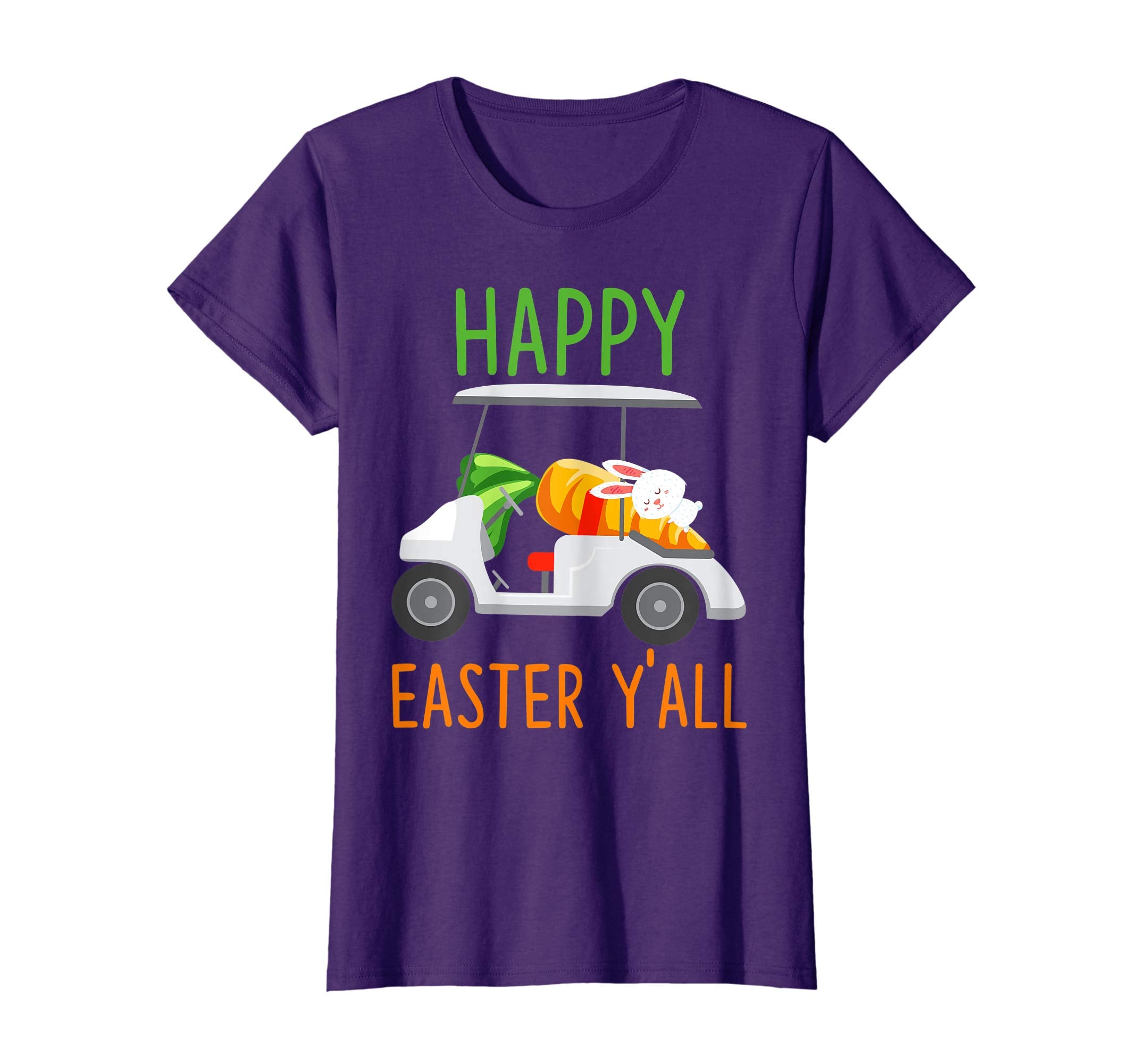 Golf-Cart Happy-Easter-Y'all T-shirt Hunting-Season-Egg
