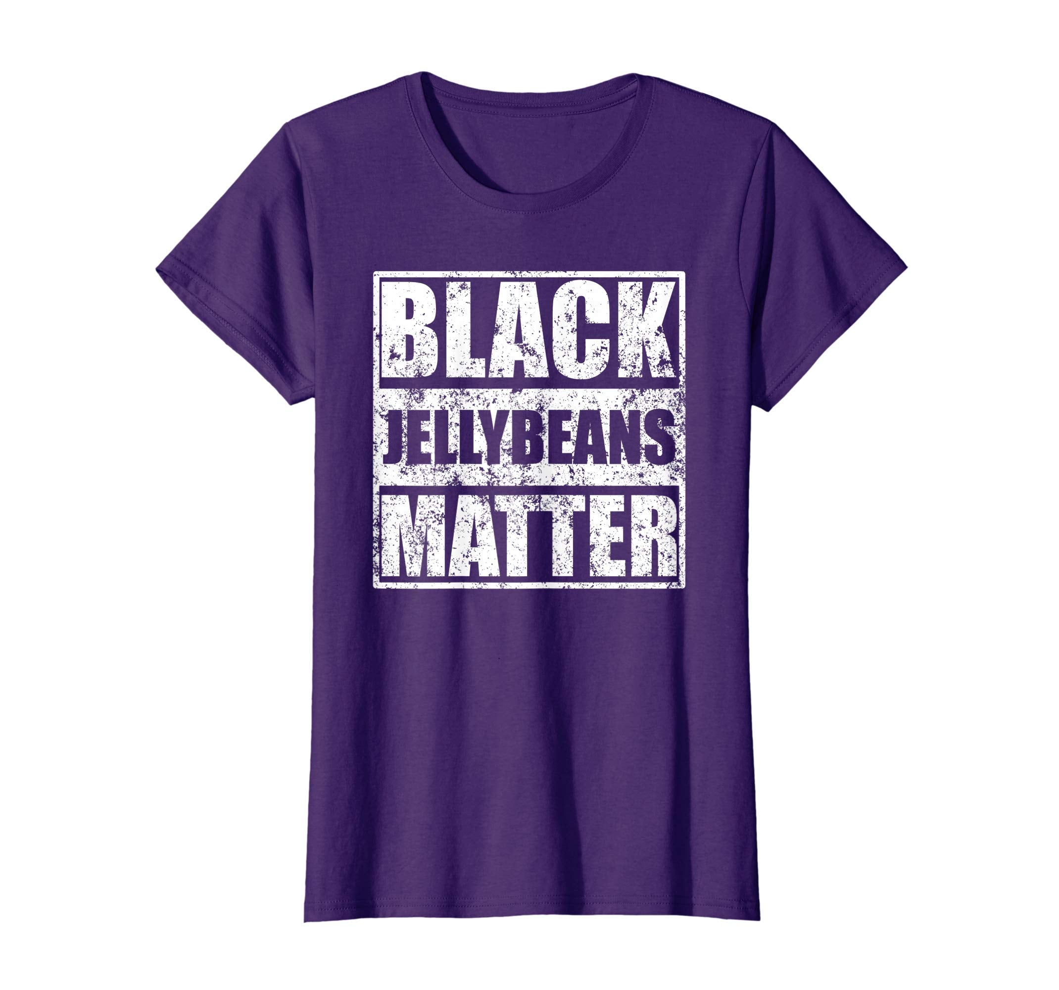 Womens Funny Easter Shirt Cute Gift Mom Black Jelly Beans Matter