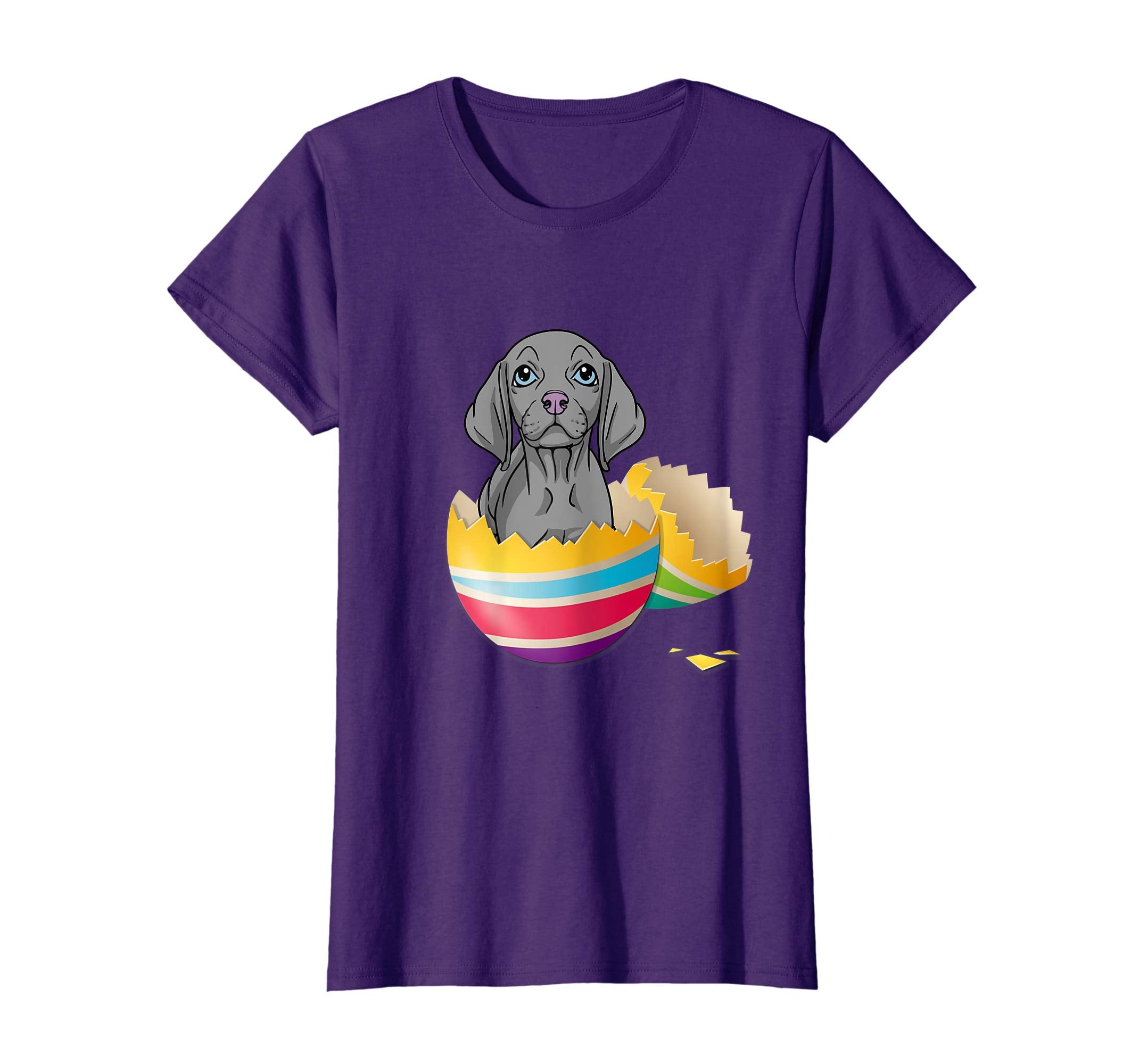 Weimaraner Hatching From Easter Egg Easter Day Shirt