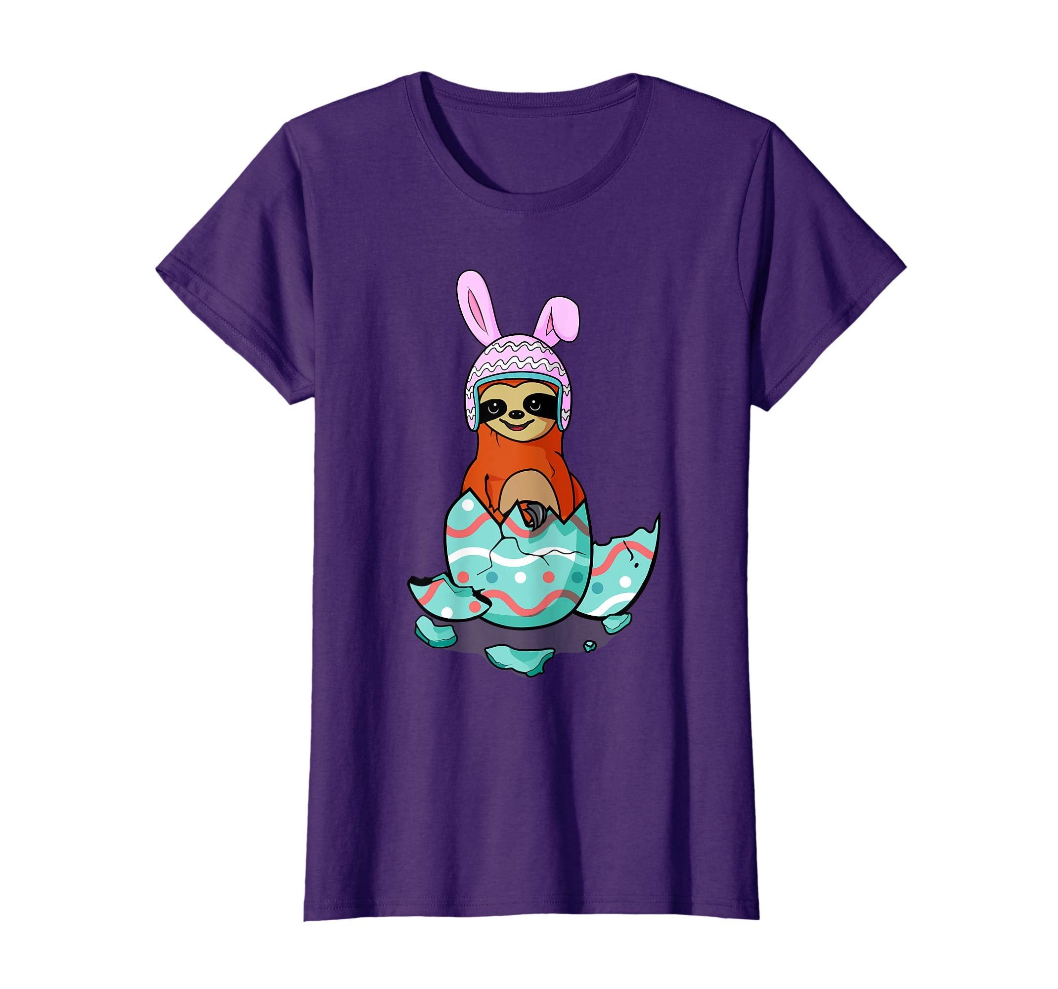 Cute Sloth Egg Hunt Easter for Boy T Shirt