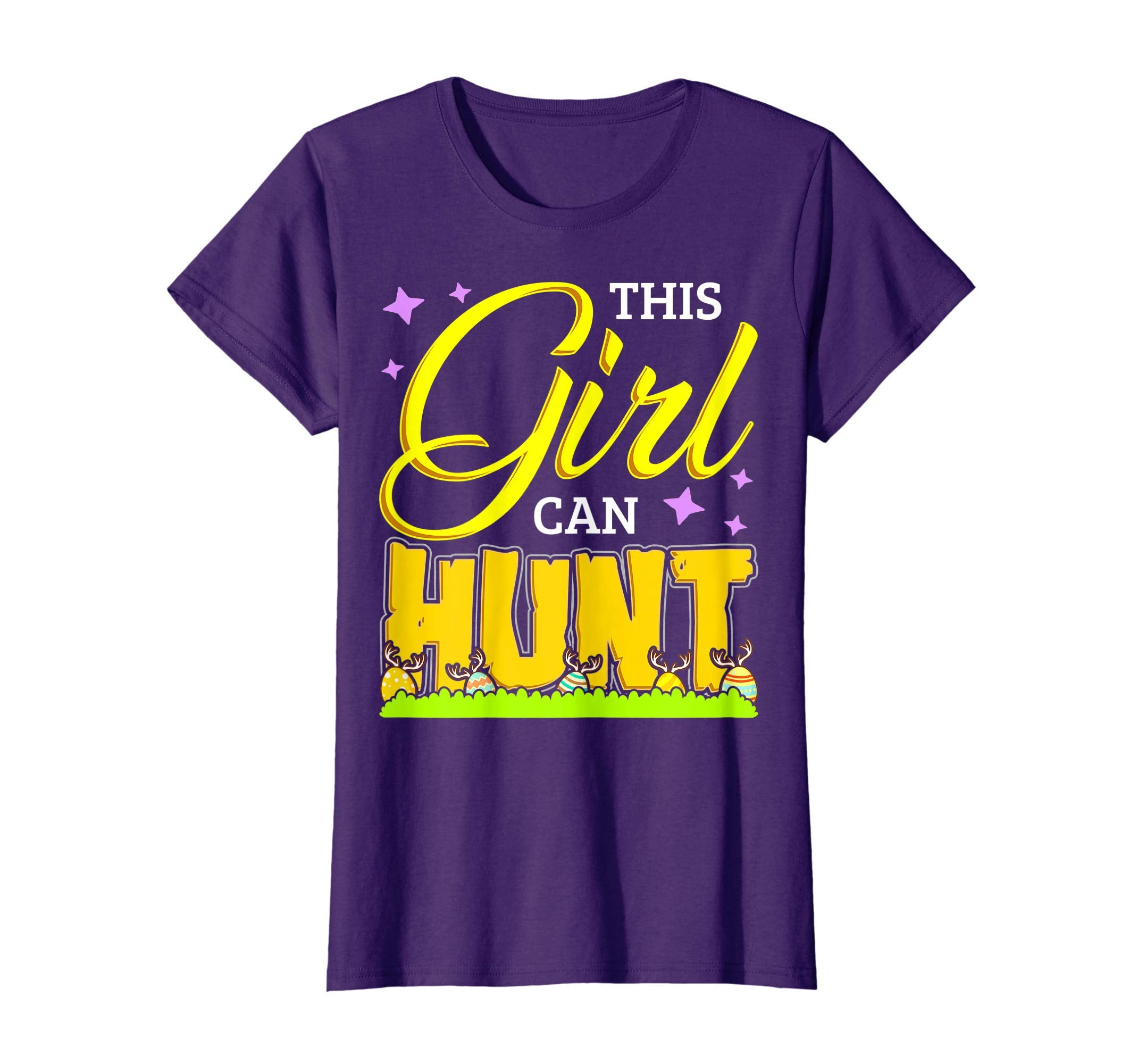 Easter Hunting T Shirt This Girl Can Hunt Eggs Season Gift