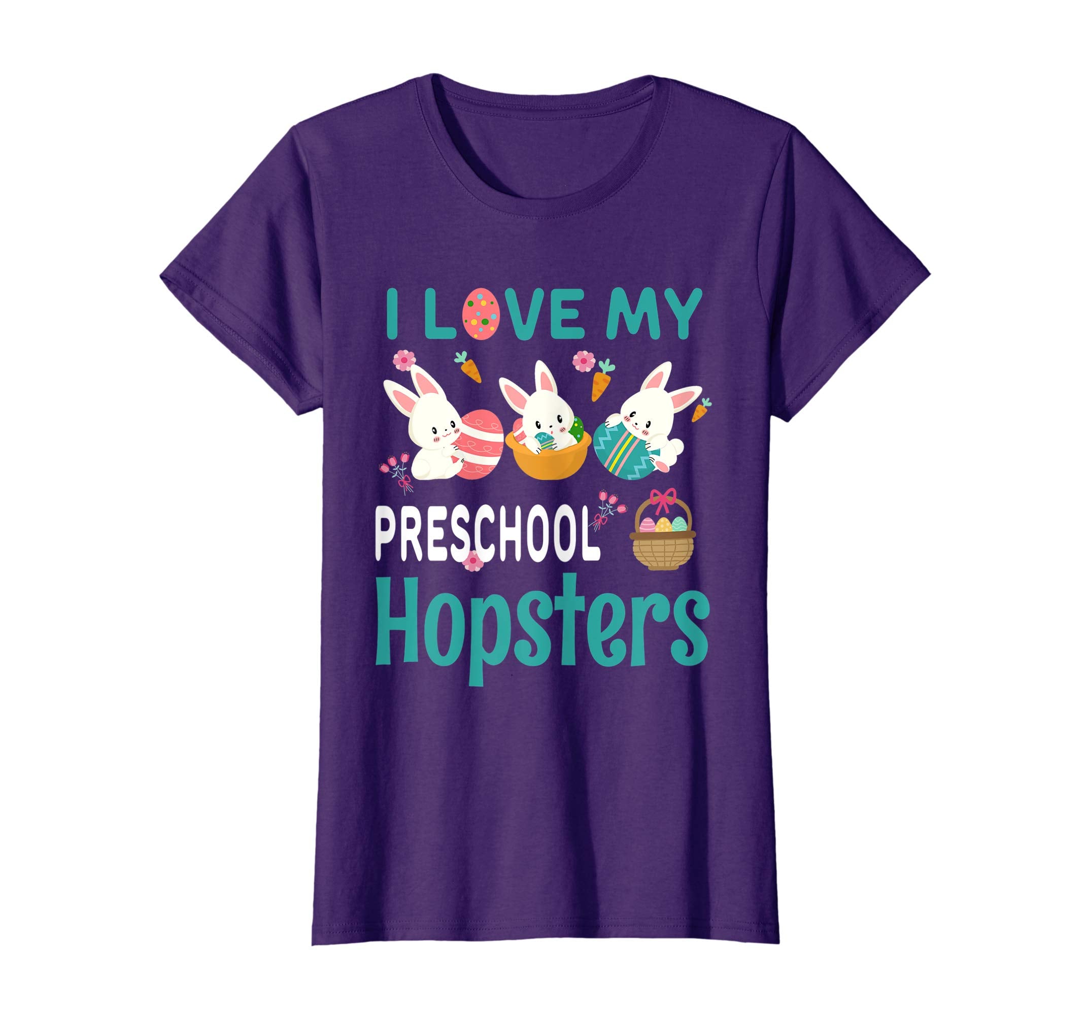 Easter Preschool Teacher Shirt Gift Easter Shirts For Women