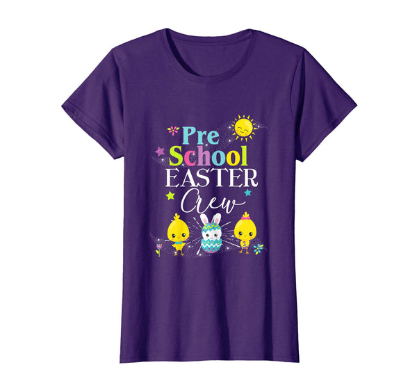 Pre-School Teacher Student Easter School Shirt Cute Crew