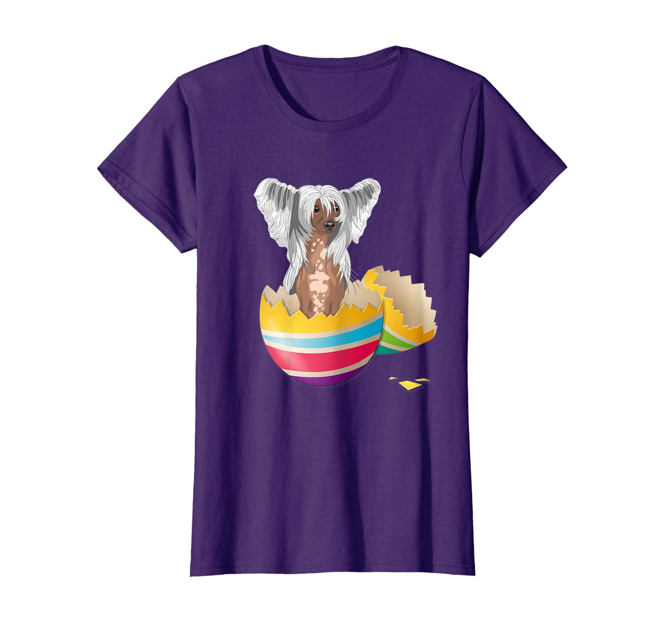 Chinese Crested Hatching From Easter Egg Easter Day Shirt