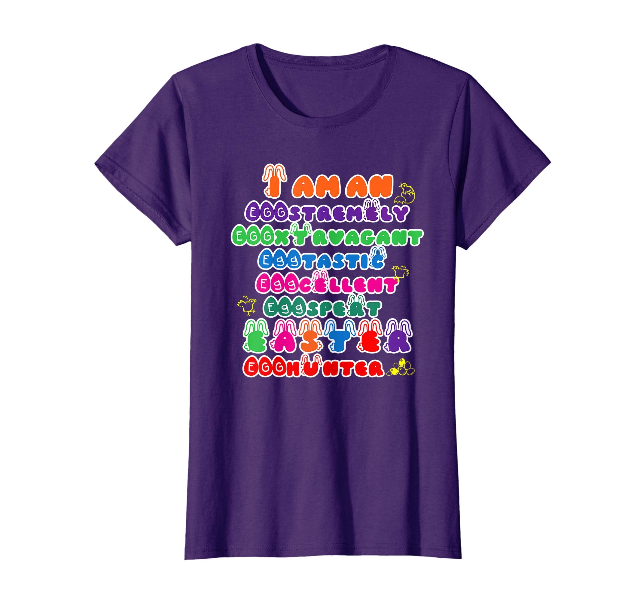 Easter tshirt For Boys Girls EggSpert EggCellent Eggs Hunter