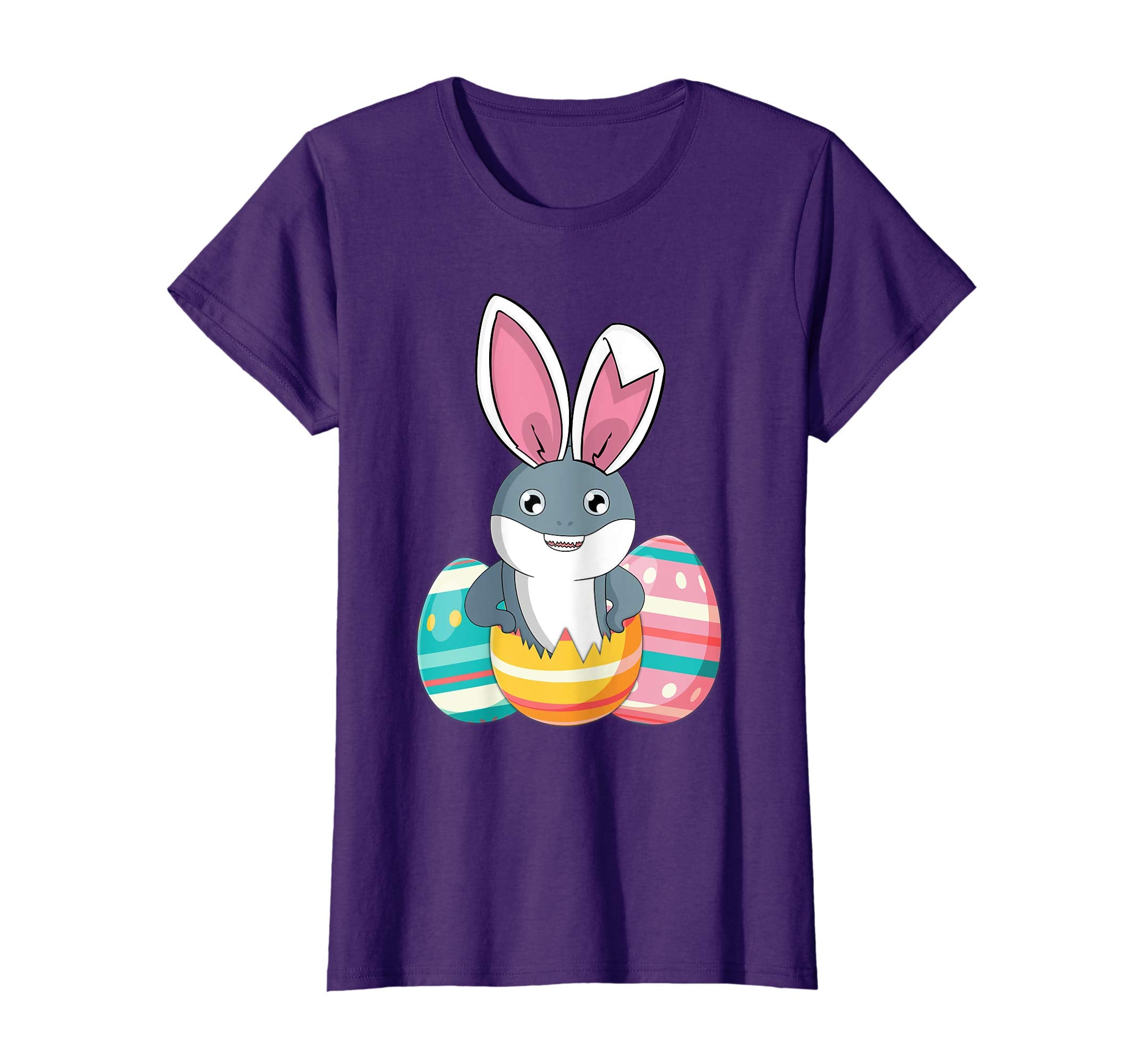 Easter For Kids Boys Girls Shark Easter Eggs T Shirts