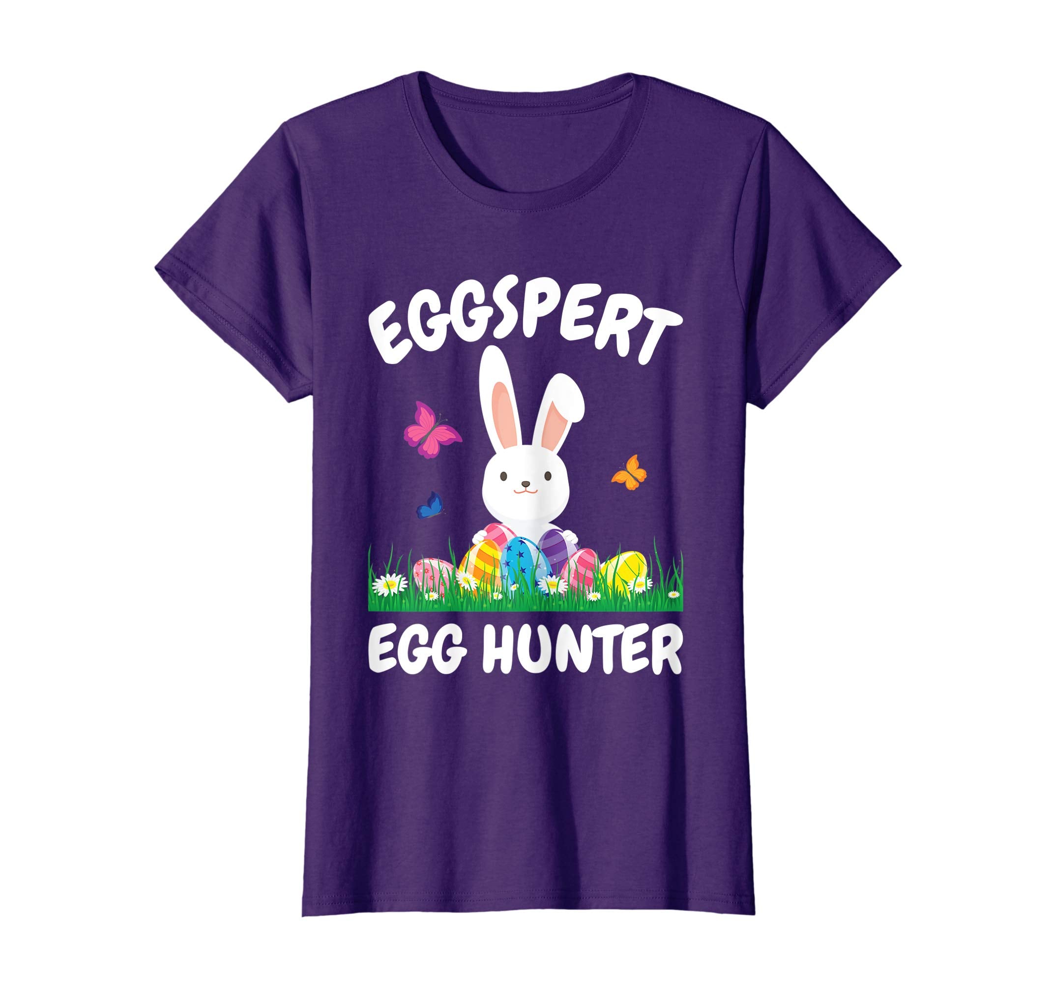Easter Shirt Egg Hunt Eggspert Hunter Tee for Girls