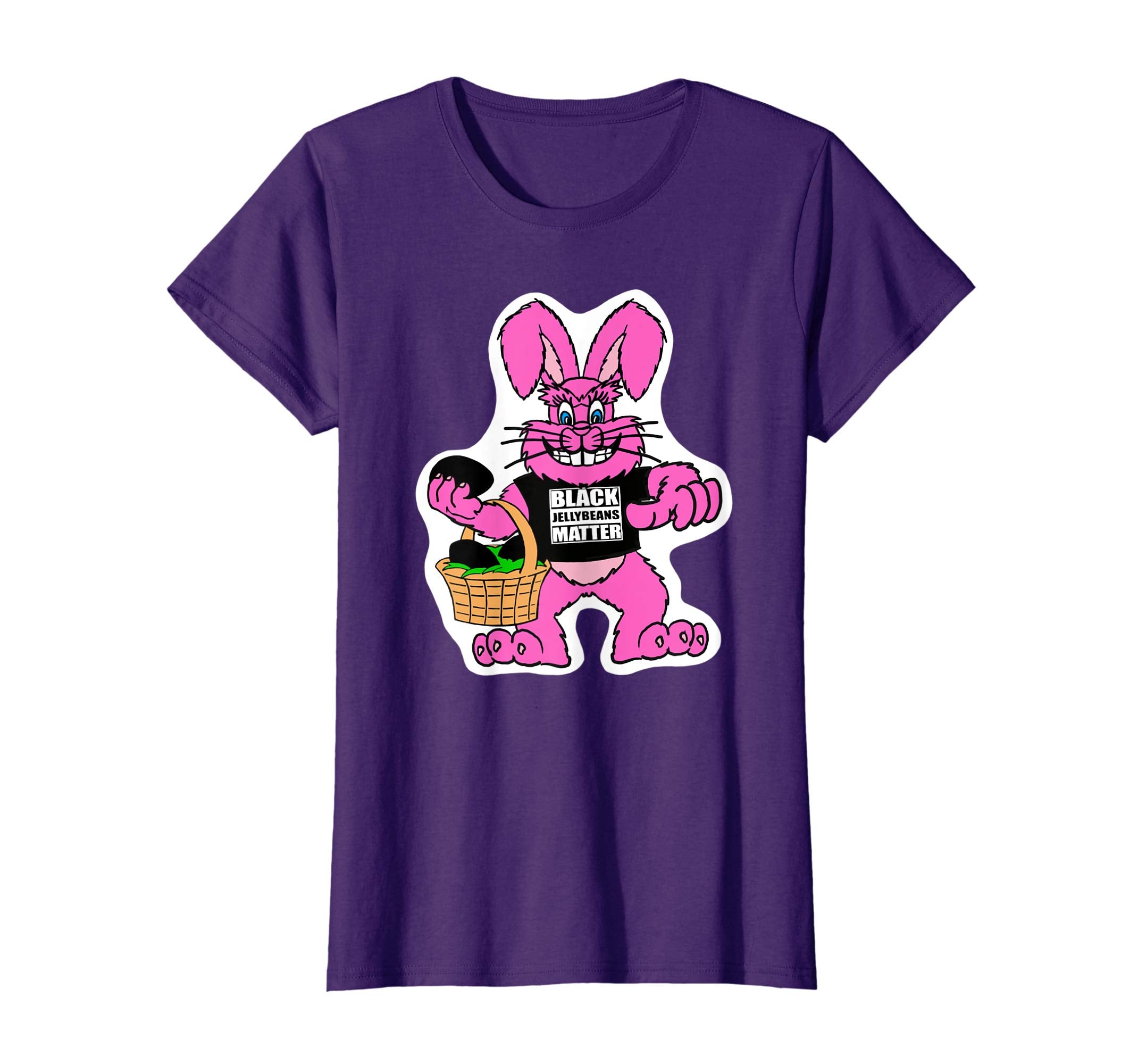 Womens Funny Easter Shirt Black Jelly Beans Matter Cute Gift