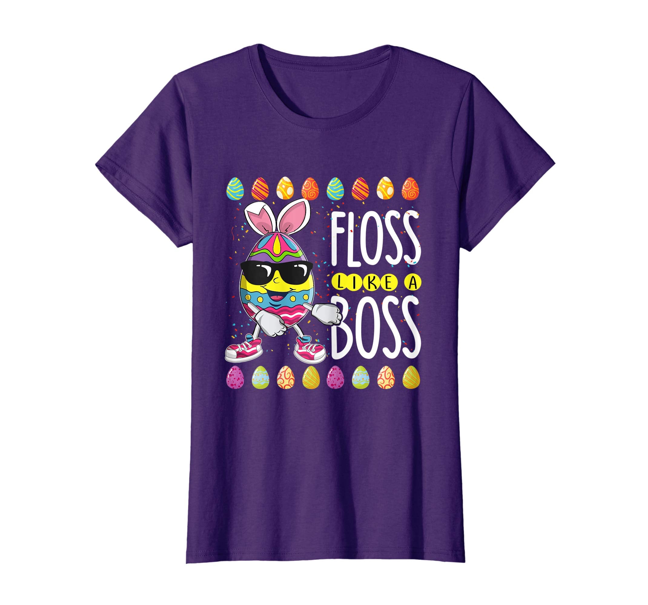 Egg Easter Floss like a boos shirt easter funny T-shirt