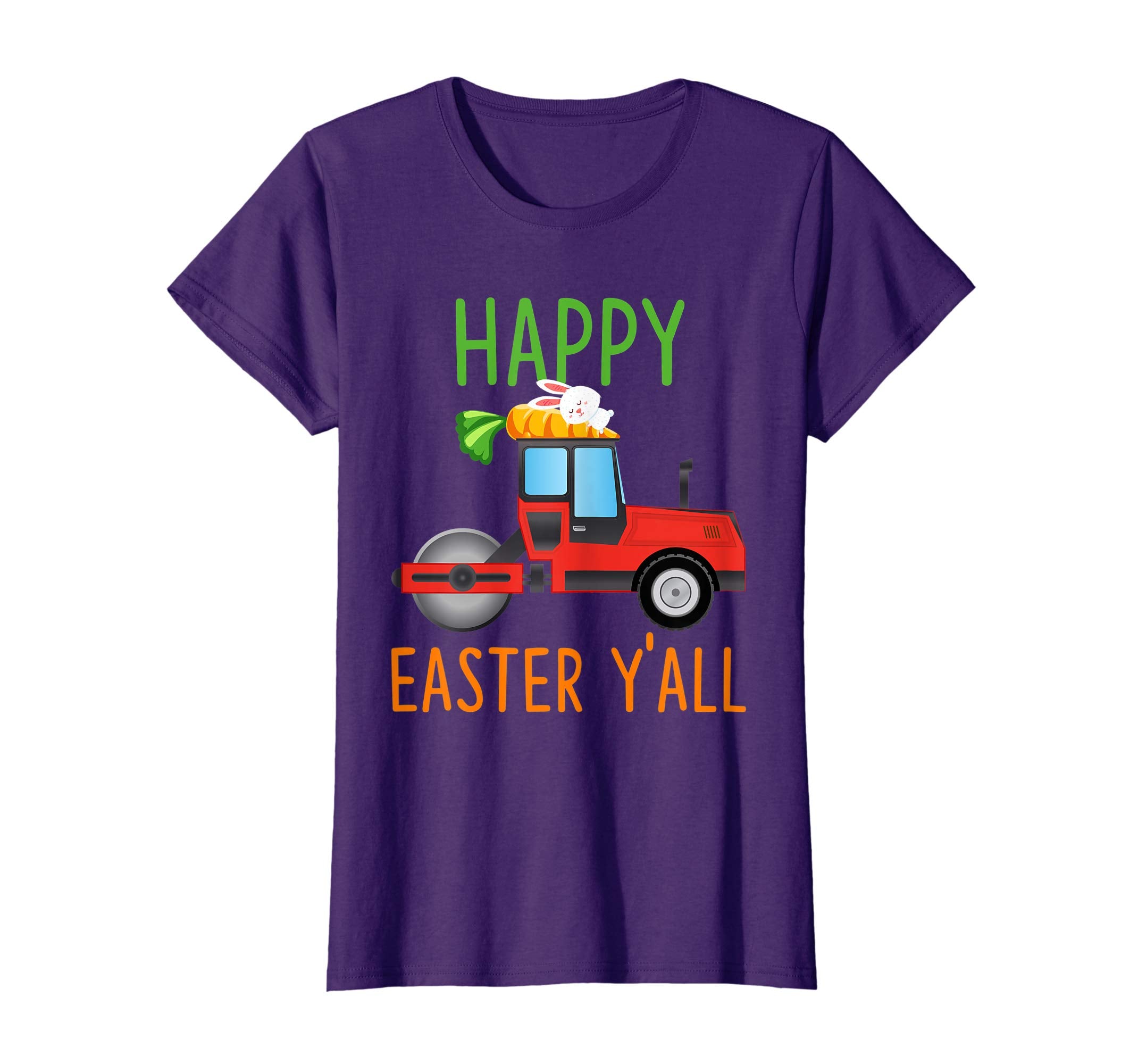 Road-Roller Happy-Easter-Y'all T-shirt Hunting-Season-Egg