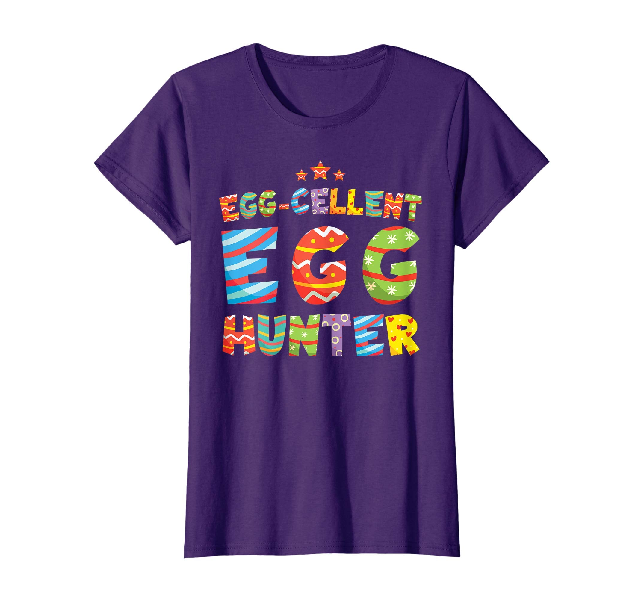 Egg-cellent Hunter Funny Easter Shirt Easter Egg Bunny Shirt