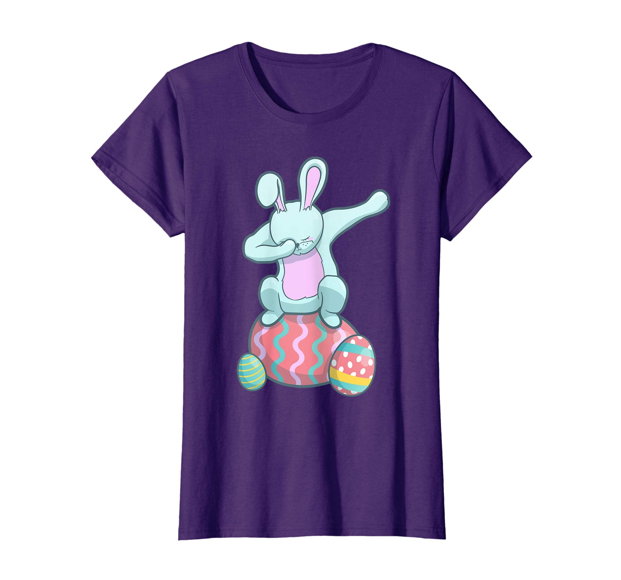 Dabbing Easter Bunny Eggs Gift T Shirt boys girls kids