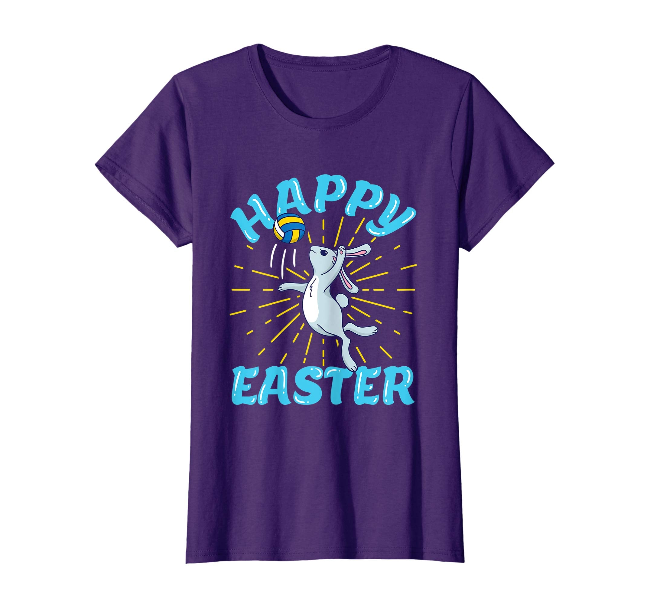Easter Volleyball Shirt Bunny Doing Jump Serve Cute