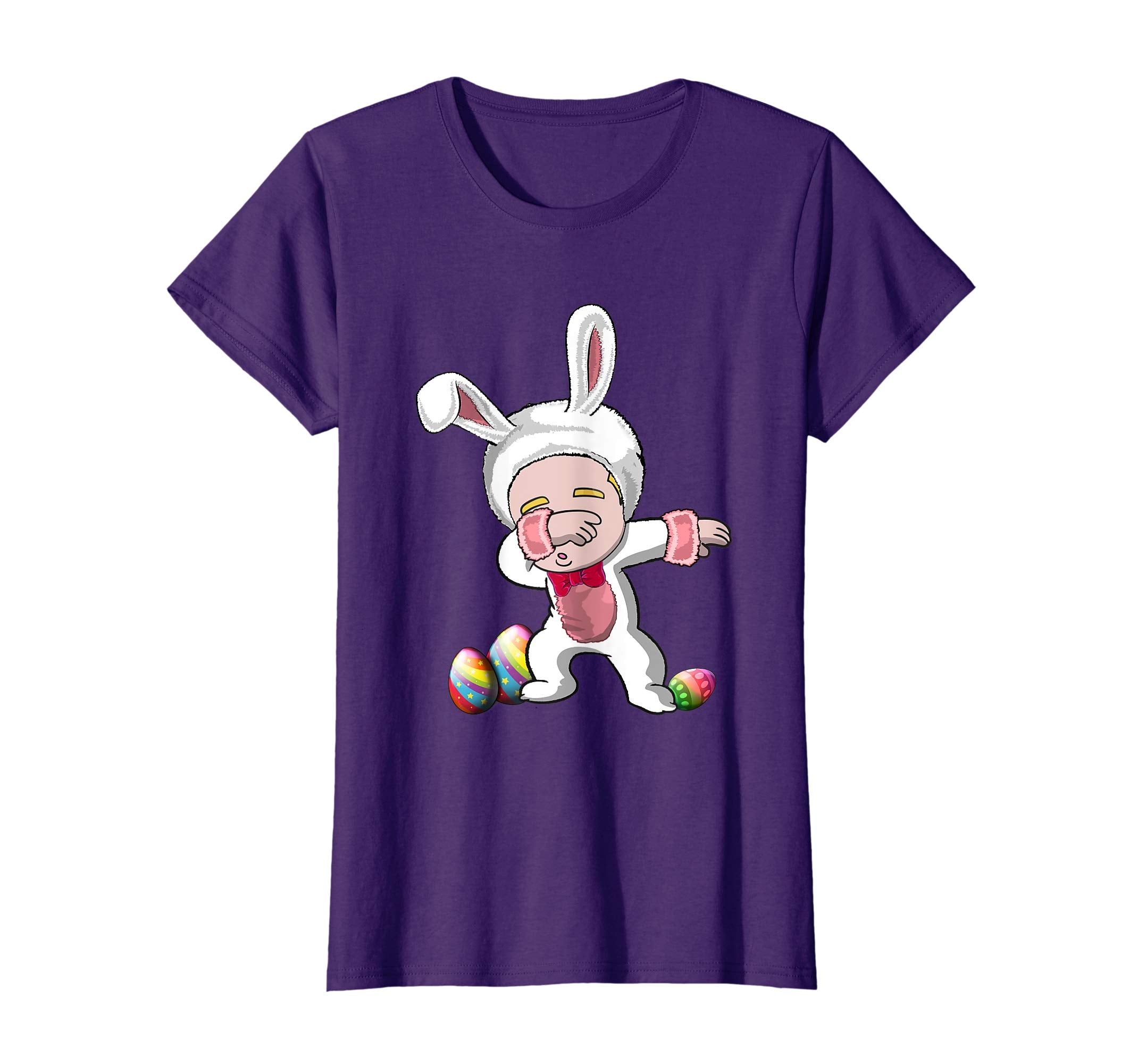 Easter Bunny Kid Dabbing Shirt Funny Easter Gift Boys Girls