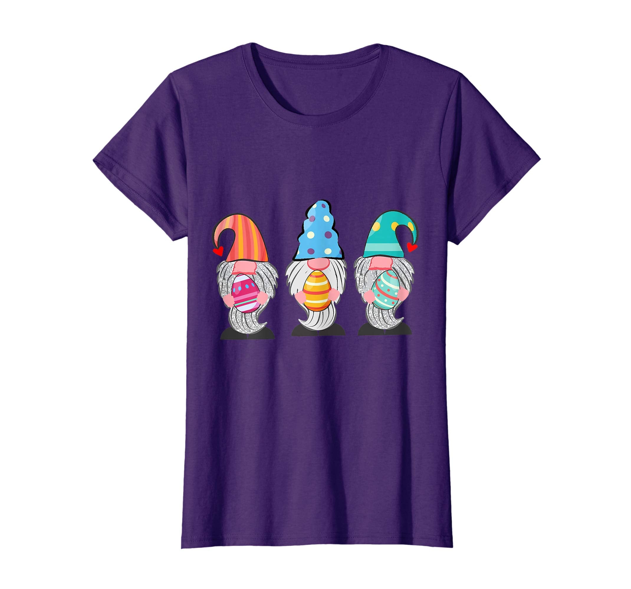 Three Gnome holding Easter egg funny shirt for men women kid