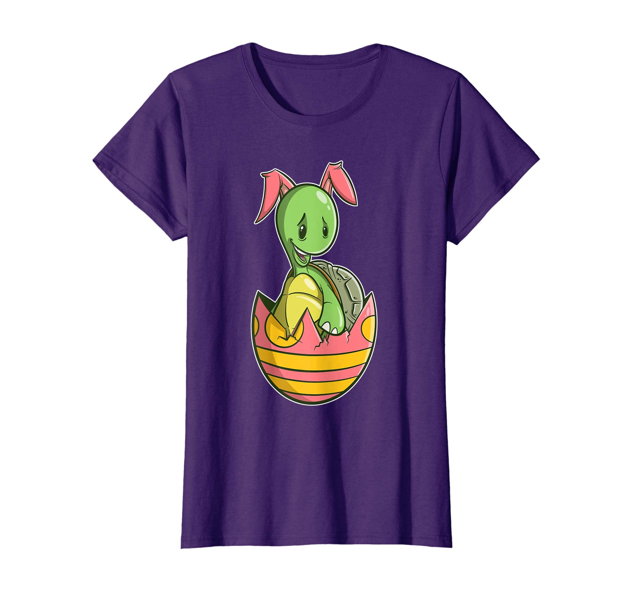 Turtle Bunny Easter T Shirt for Boys, Girls, &amp; Adults