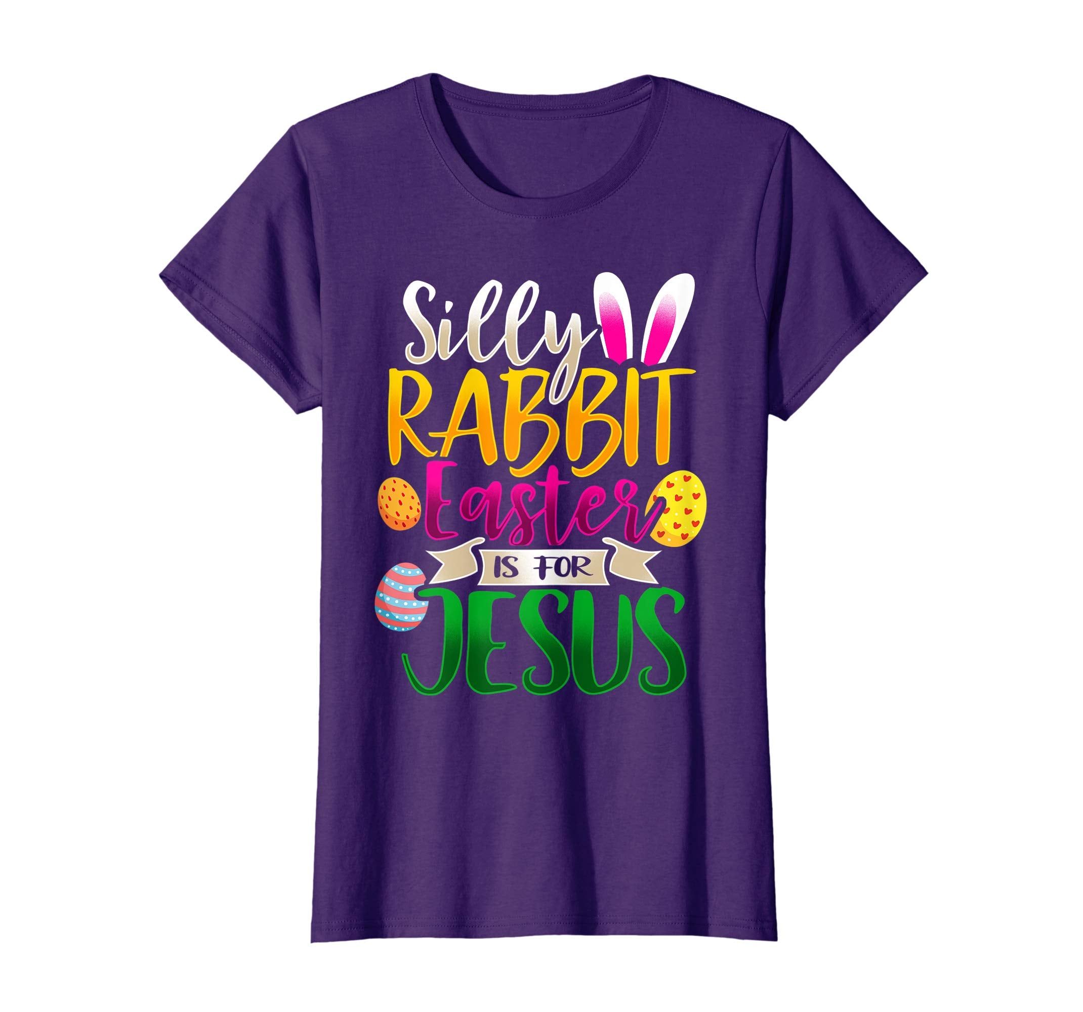 Silly Rabbit Easter is for Jesus Christian T-Shirt