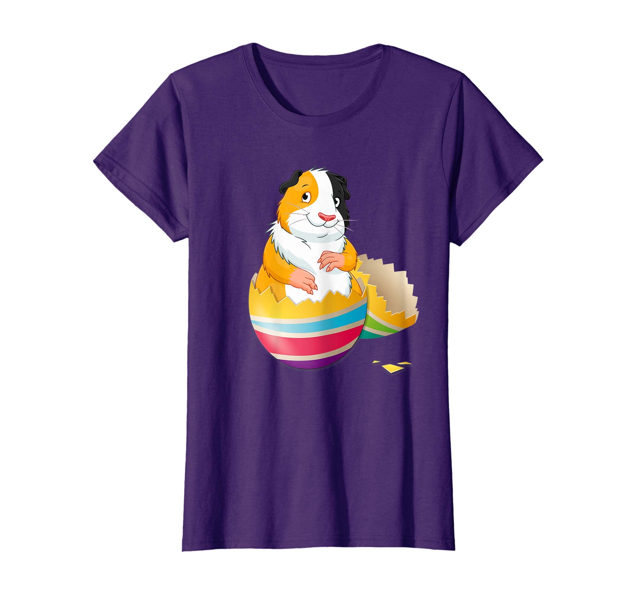 Baby Guinea Pig Hatching From Easter Egg Easter Day Shirt
