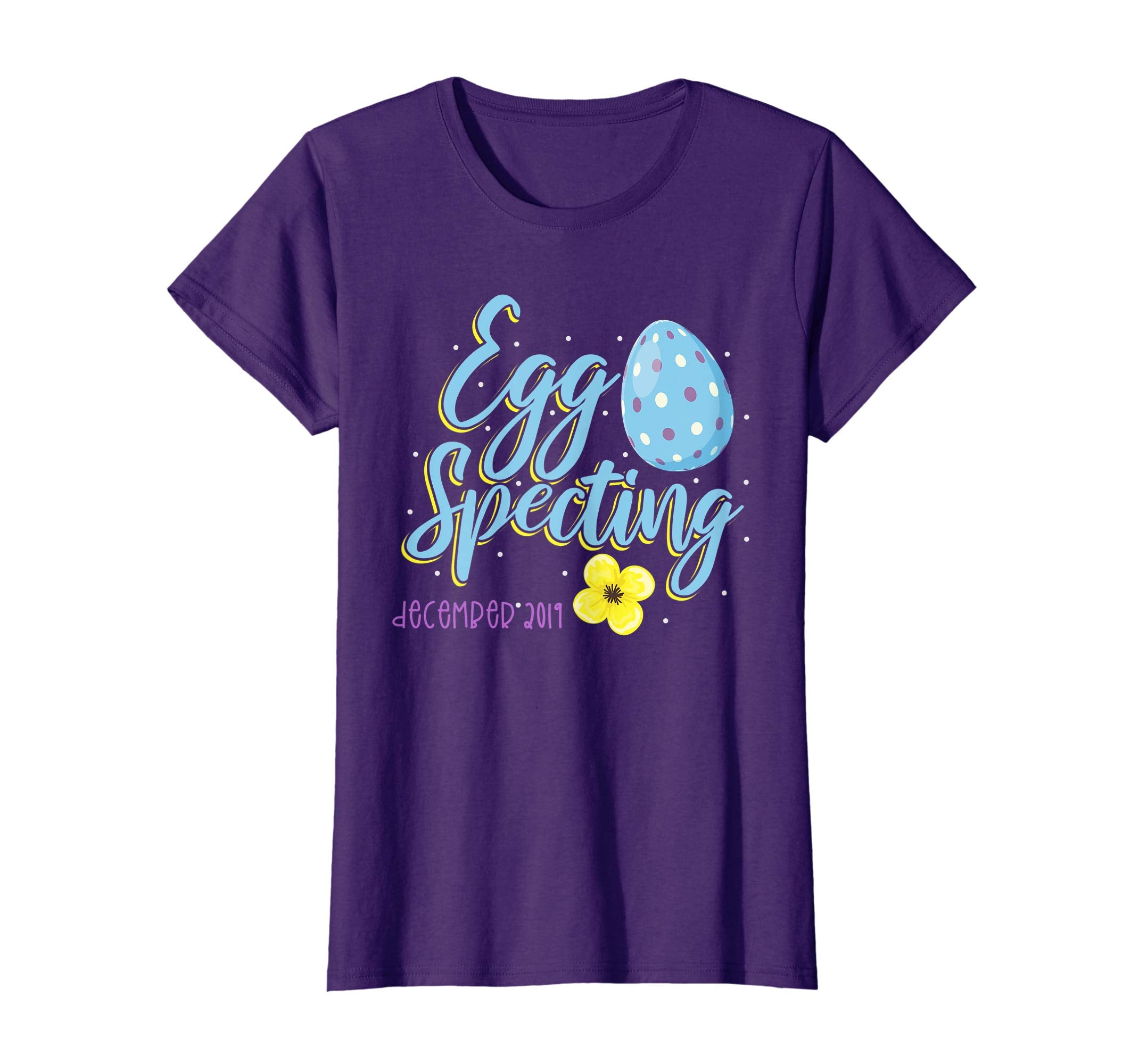 Eggspecting a Baby T Shirt Easter Egg December 2019