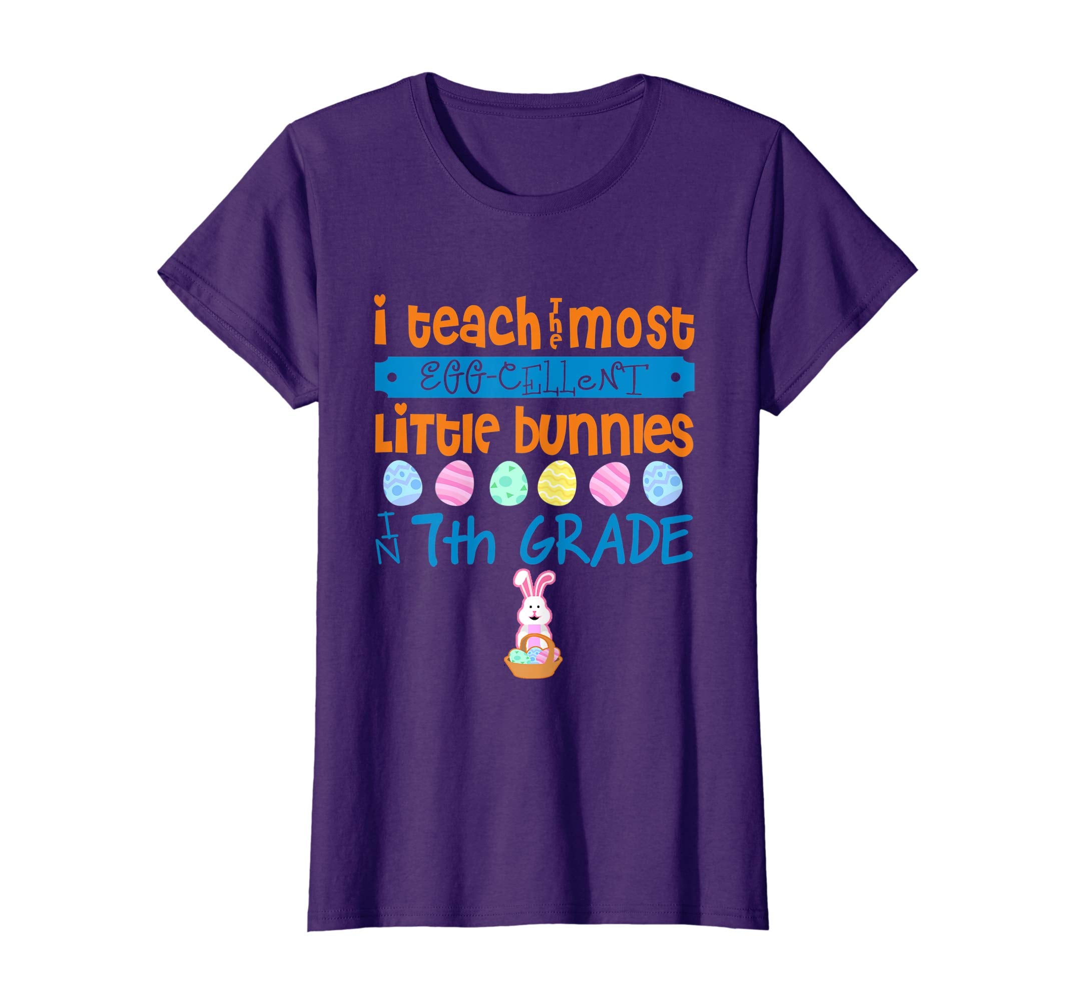 Easter Egg Shirt - 7th Grade Teachers Bunny Gift