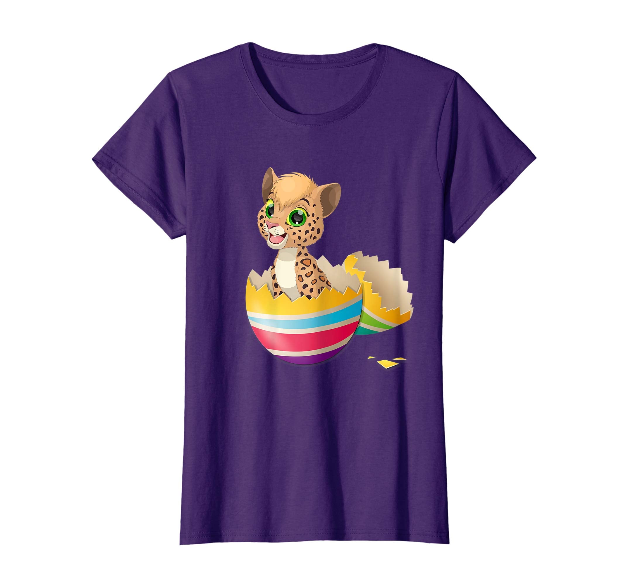 Baby Leopard Hatching From Easter Egg Easter Day Shirt