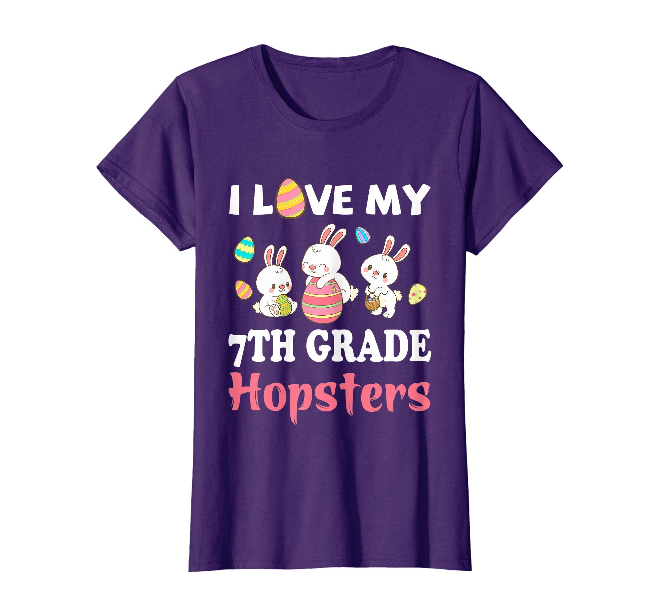 Easter 7th Grade Teacher T-Shirt Gift Easter Day Shirts