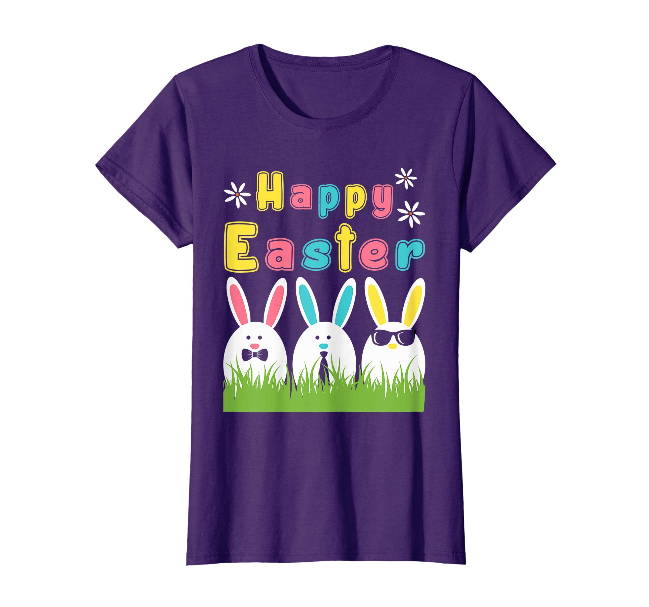 Happy Easter T shirt Women Men Kids Boys Girls Bunny Eggs