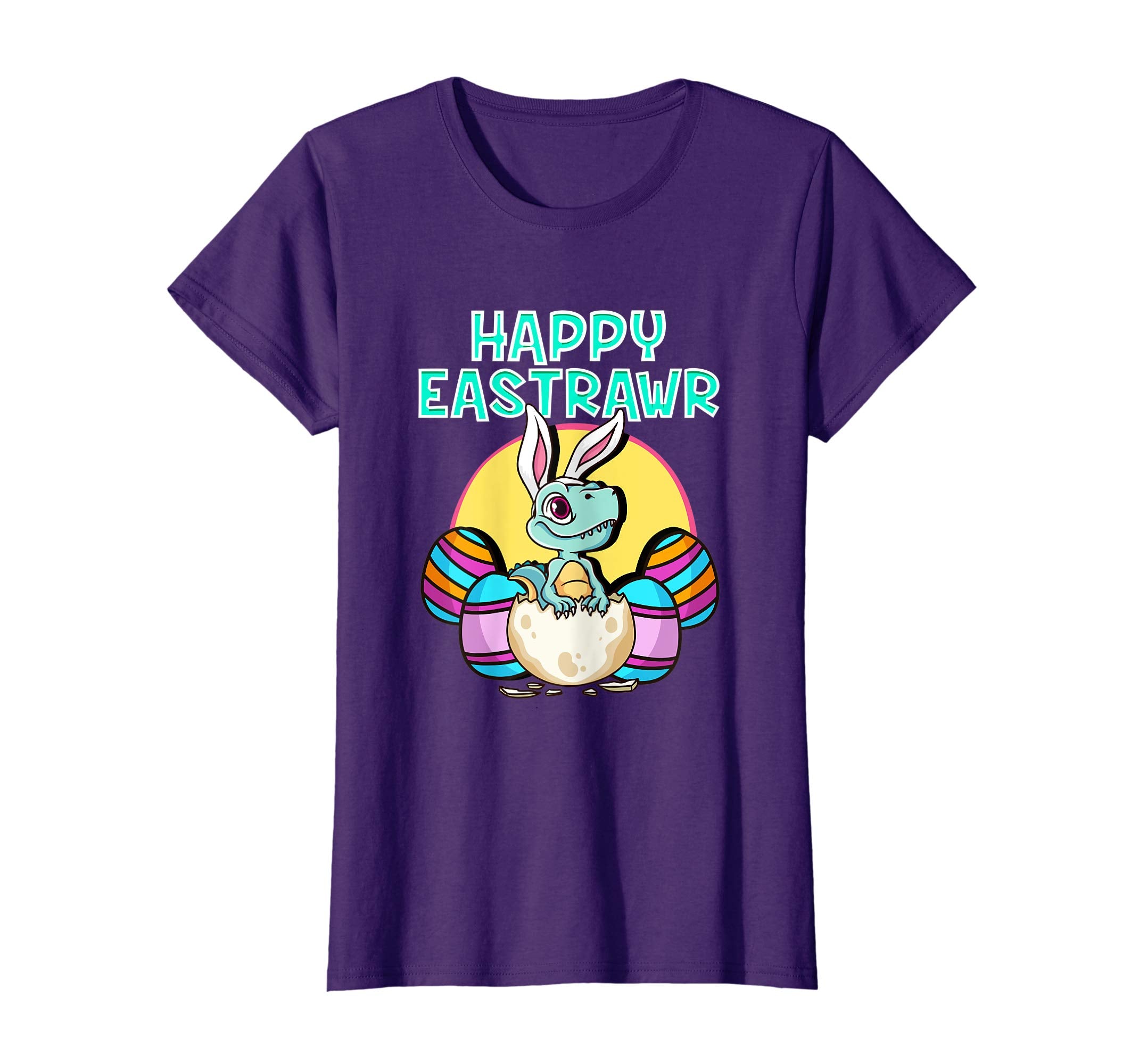 Happy Eastrawr! Funny Easter Egg Baby Dinosaur T-Shirt