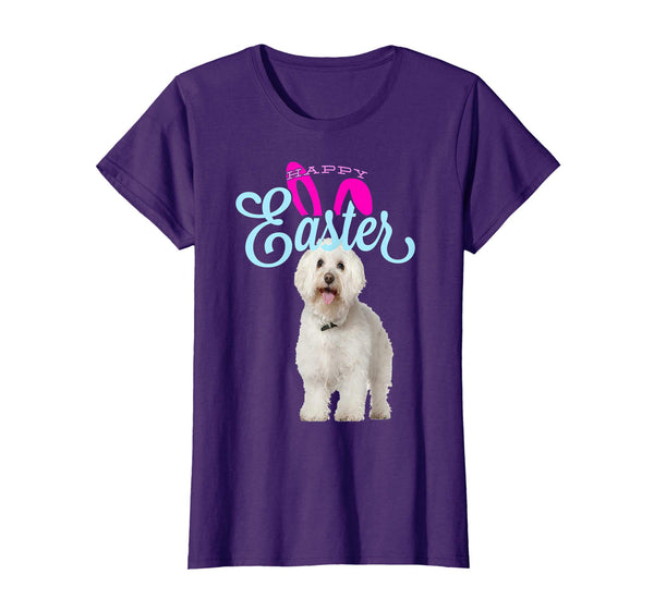 Easter Bunny Bichon Frise Tshirt Dog Men Women Gift