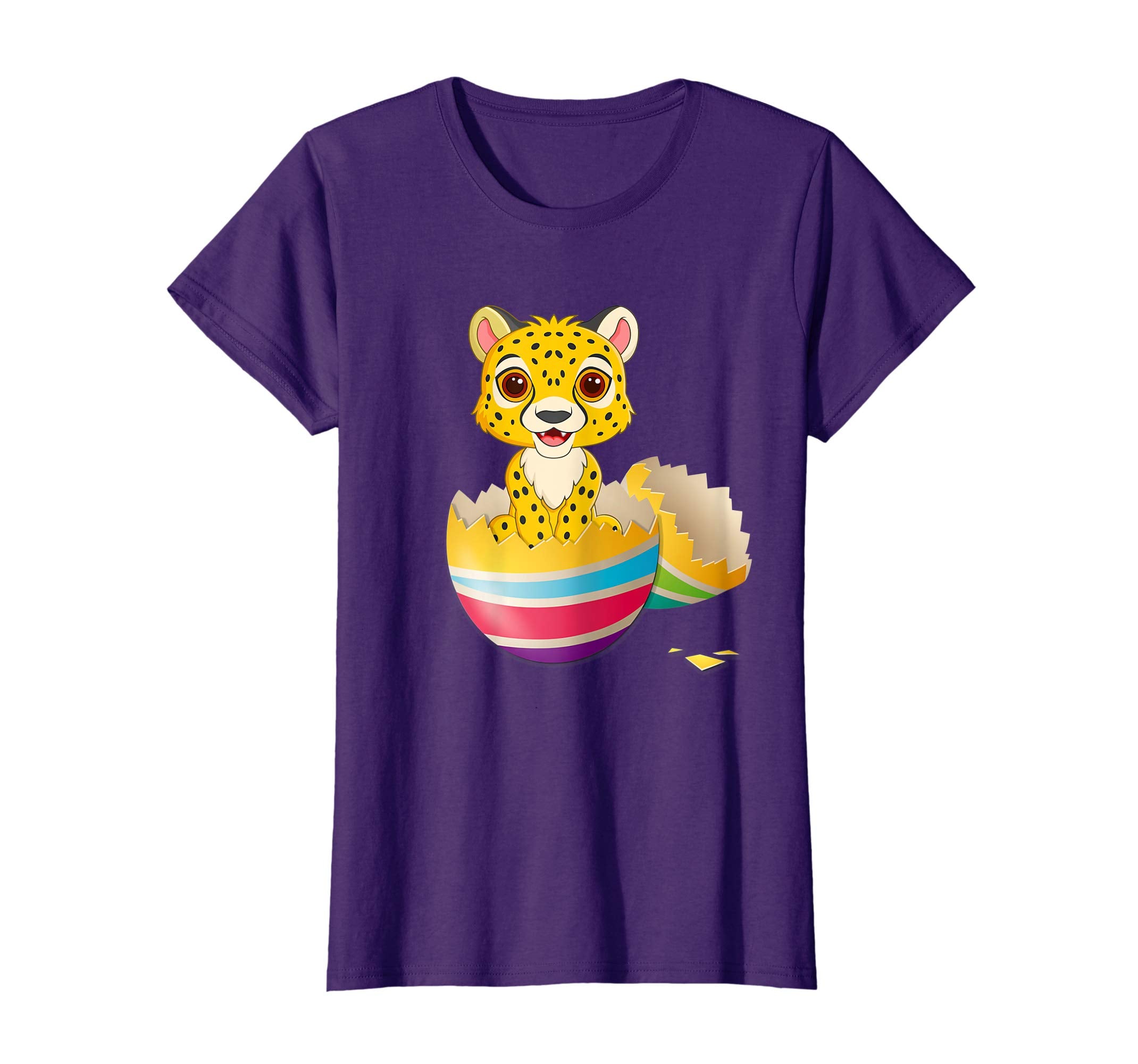Baby Cheetah Hatching From Easter Egg Easter Day Shirt