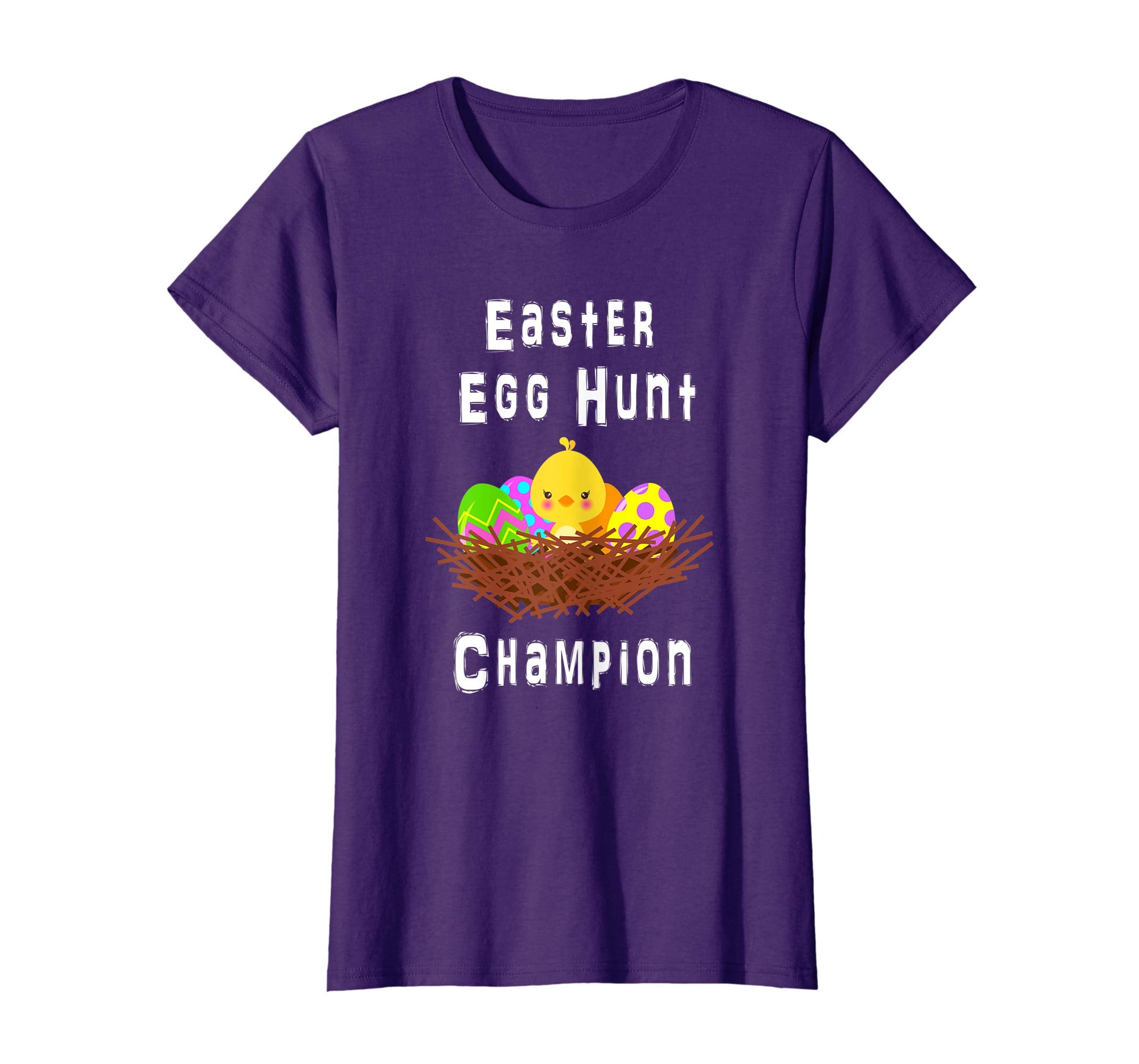 Easter Egg Hunt Champion T-shirt Funny Kids men women tee