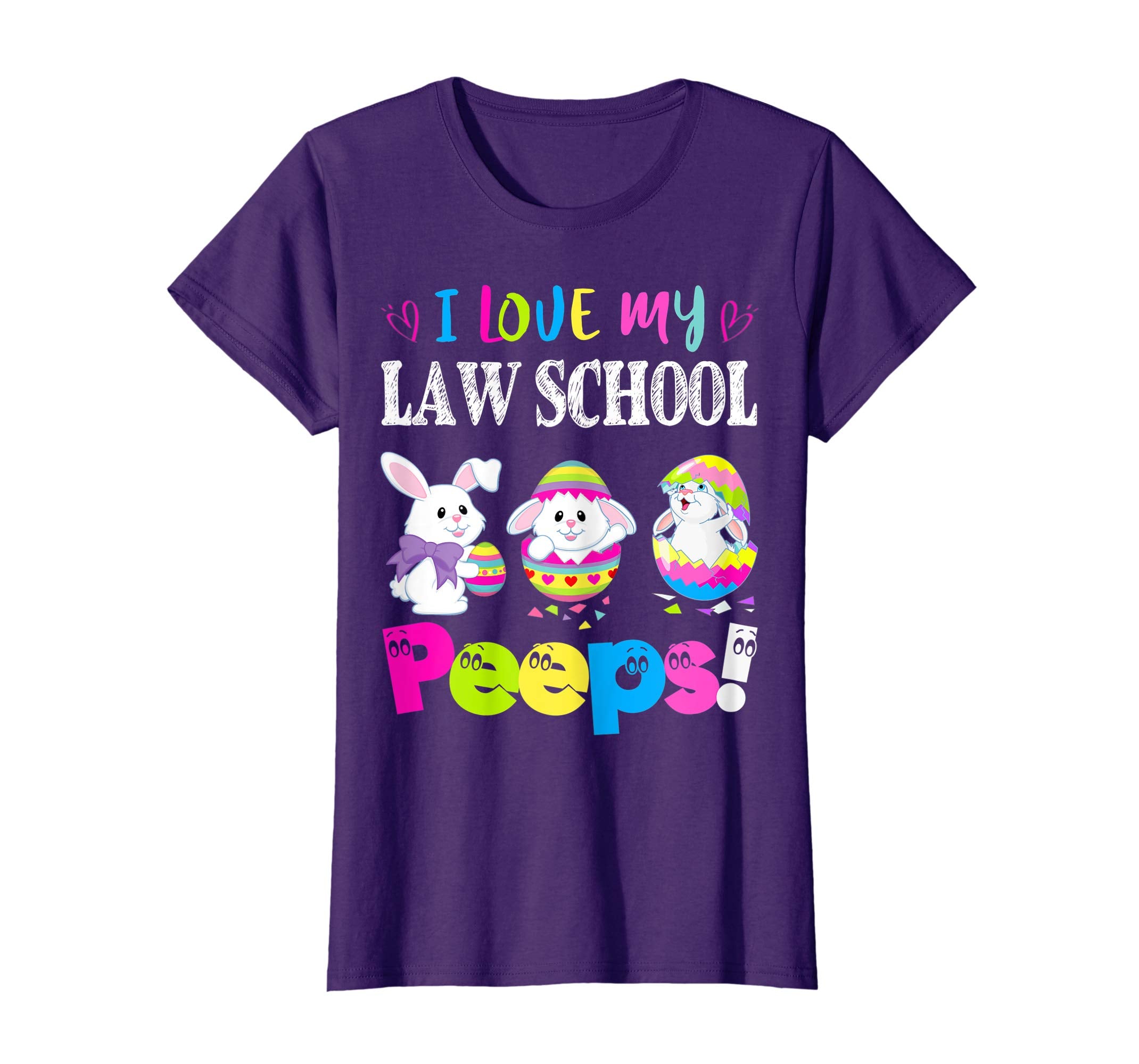 I Love My Law School Peeps Easter Bunny Gift T-Shirt