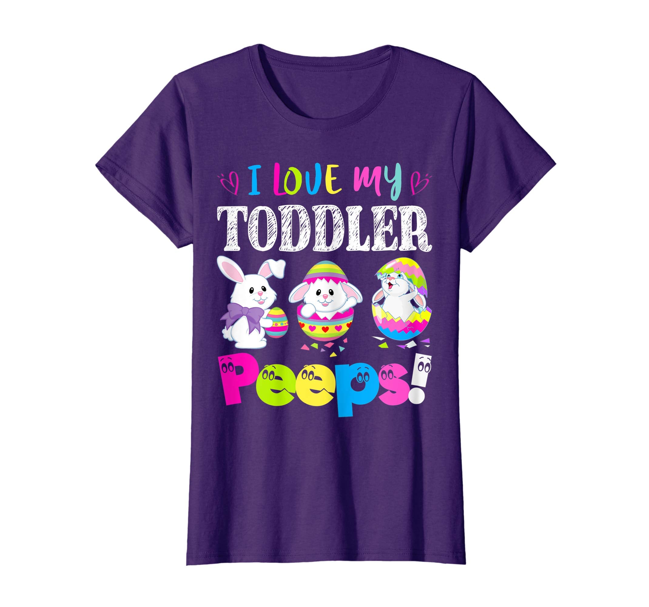 I Love My Toddler Peeps Easter Bunny Gift T-Shirt