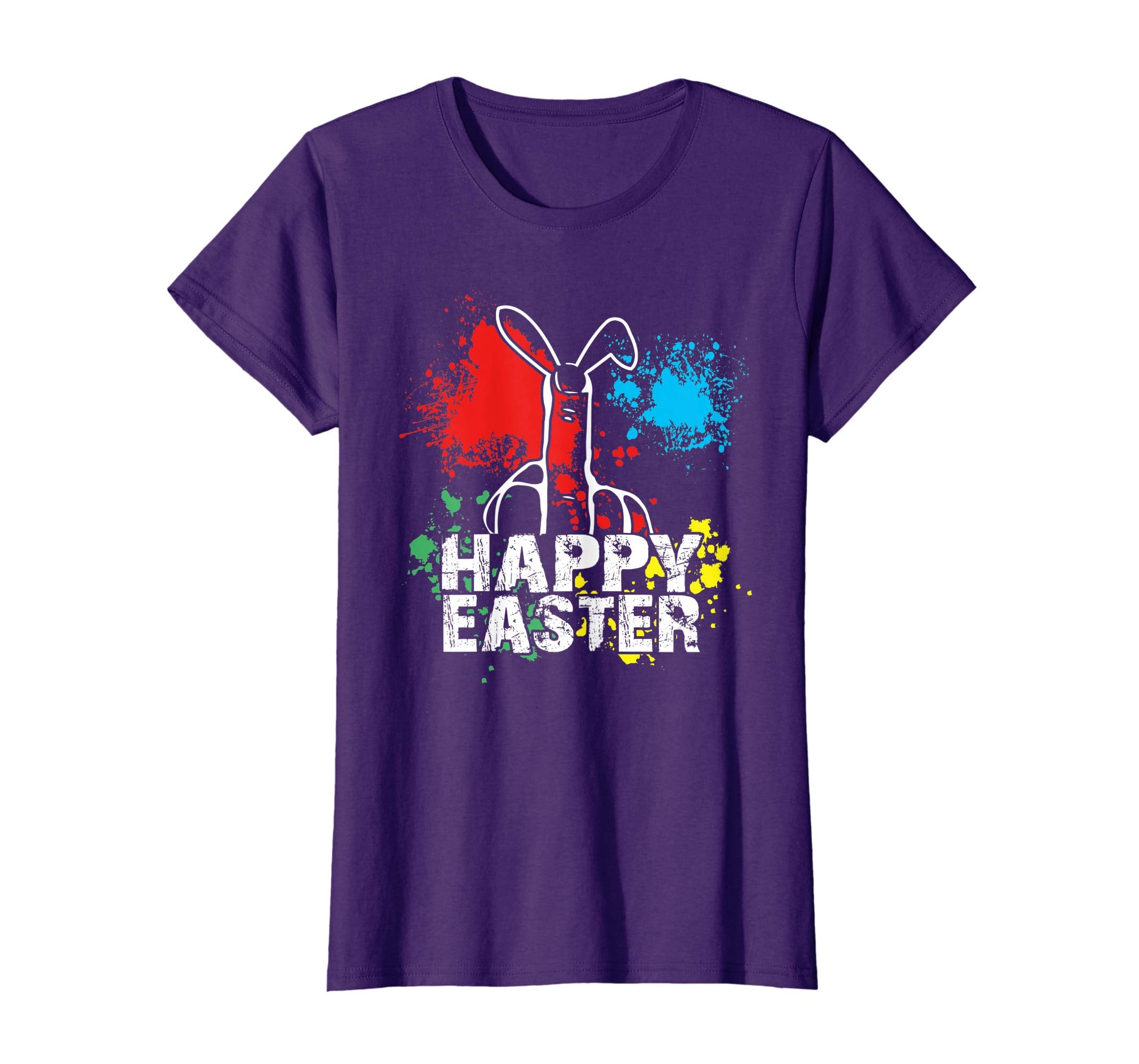 HAPPY FUCKING EASTER FUCKFINGER IRONIC UGLY T Shirt