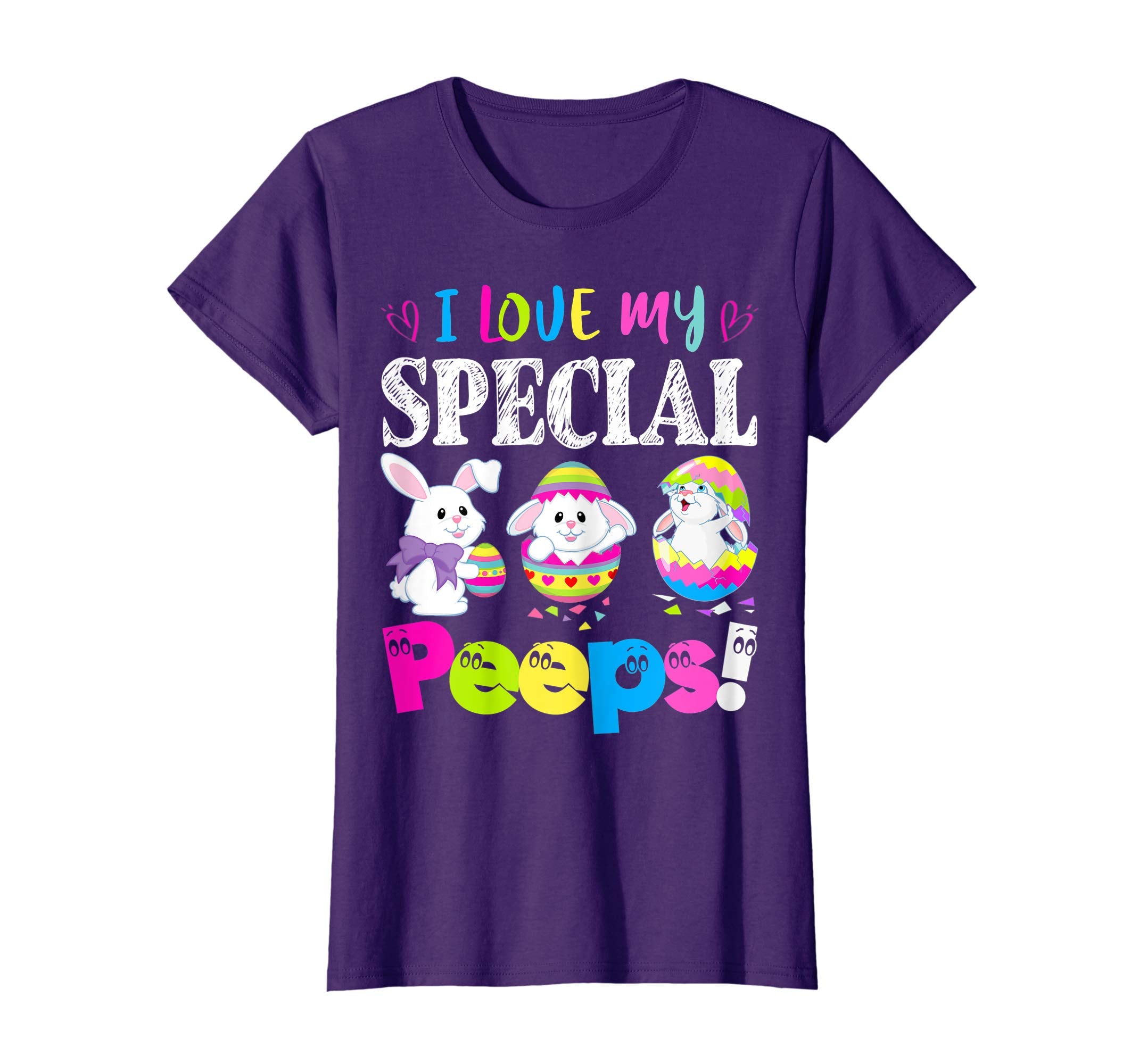 I Love My Special Peeps Easter Bunny Gift T-Shirt