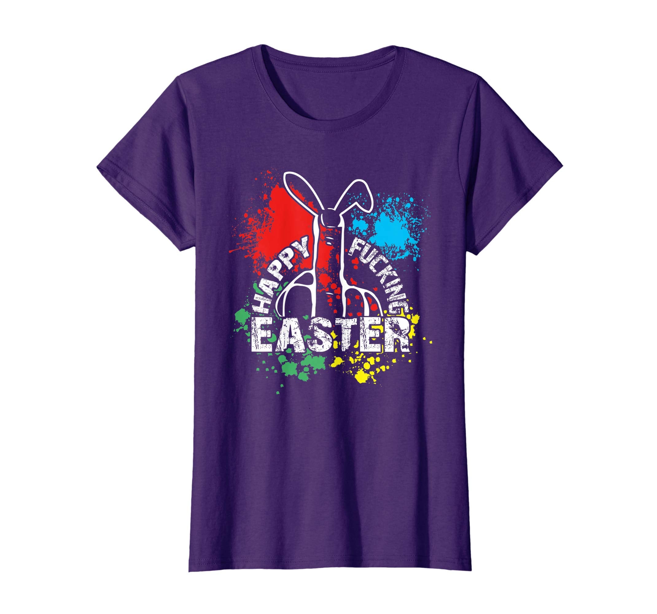 HAPPY FUCKING EASTER FUCKFINGER SARCASTIC UGLY T Shirt