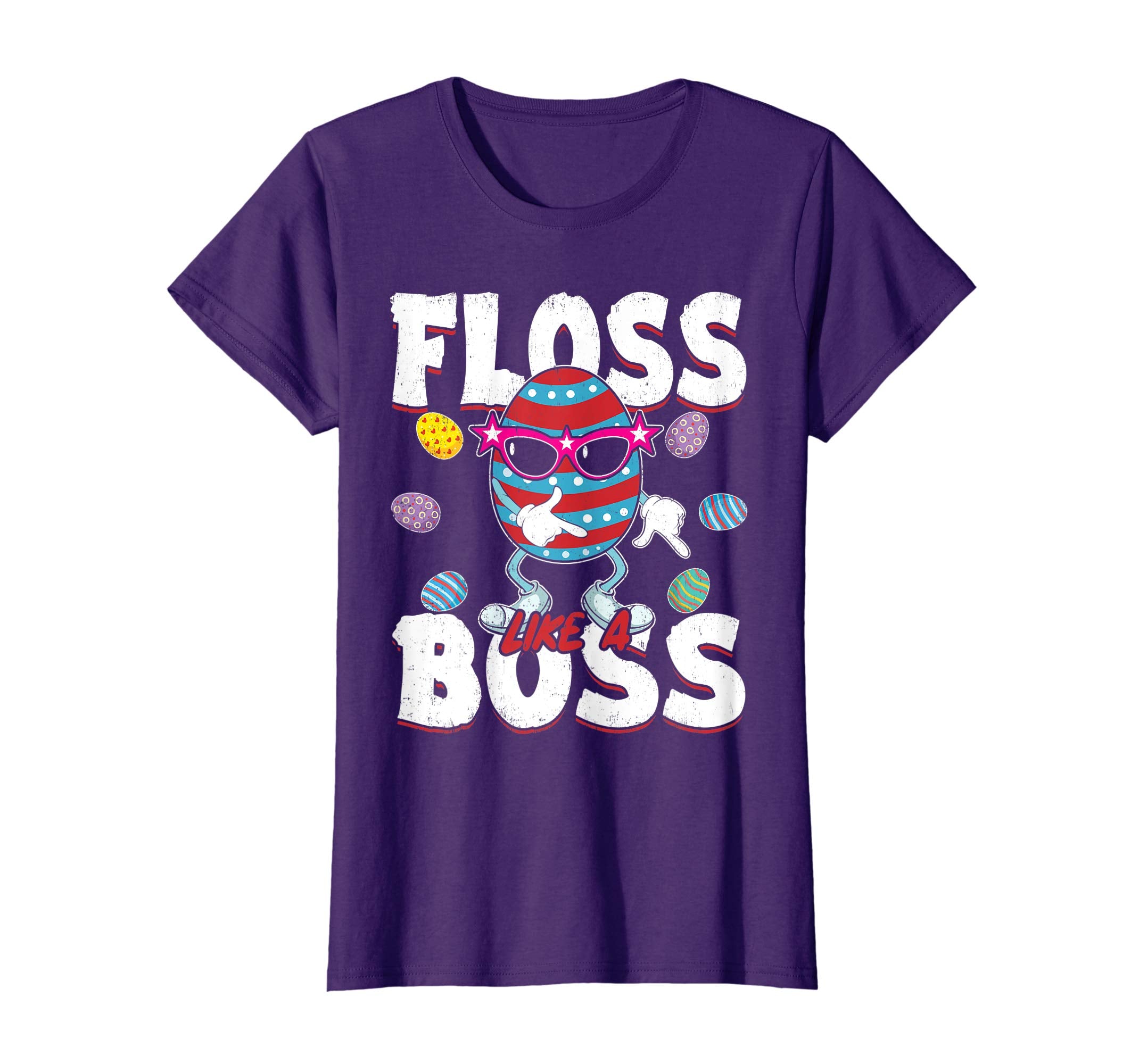 Floss Like A Boss Cute Colorful Egg Shirt Funny Easter Gifts