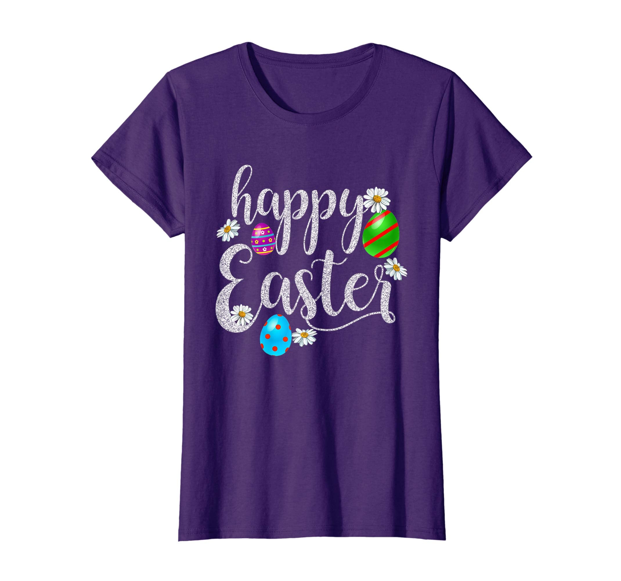 Easter T Shirt Happy Easter Eggs Tshirt Colorful Egg Gift
