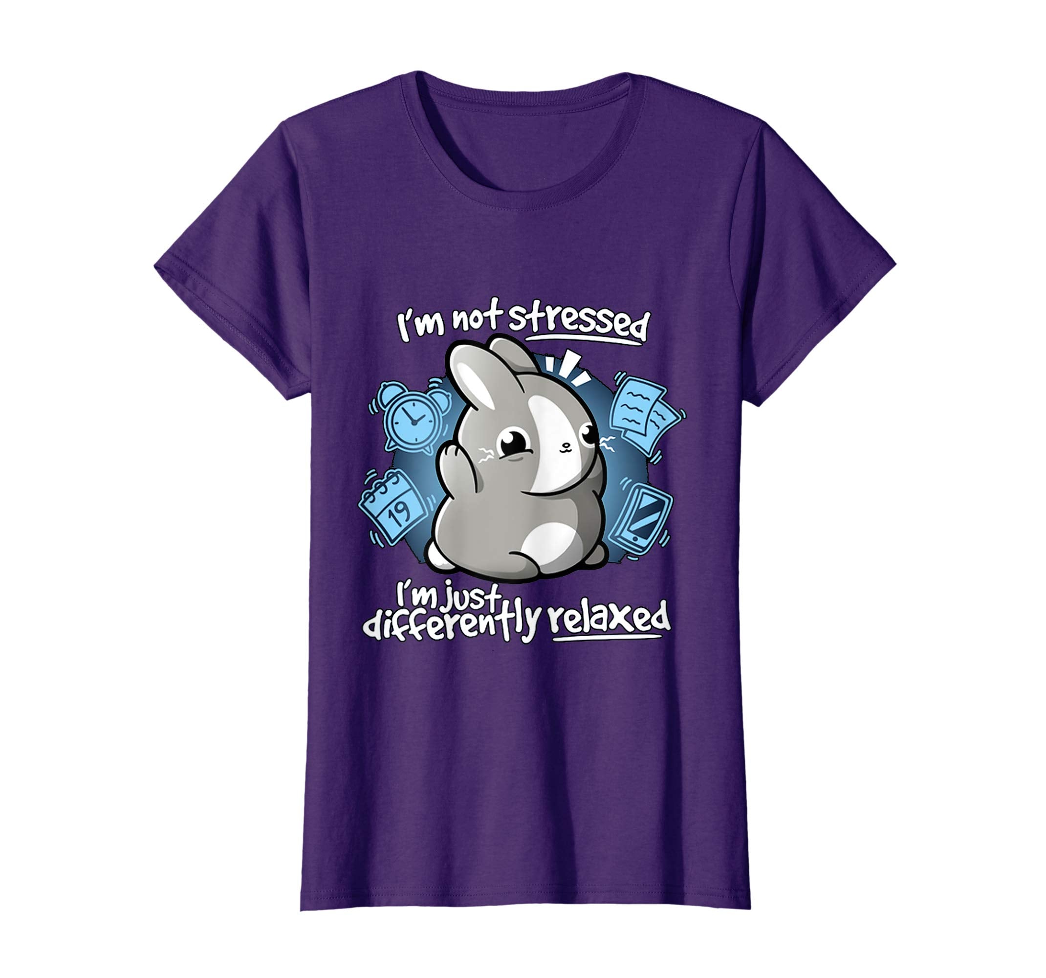 Cute Bunny Not Stress Just Relax Funny Easter Shirt Gift