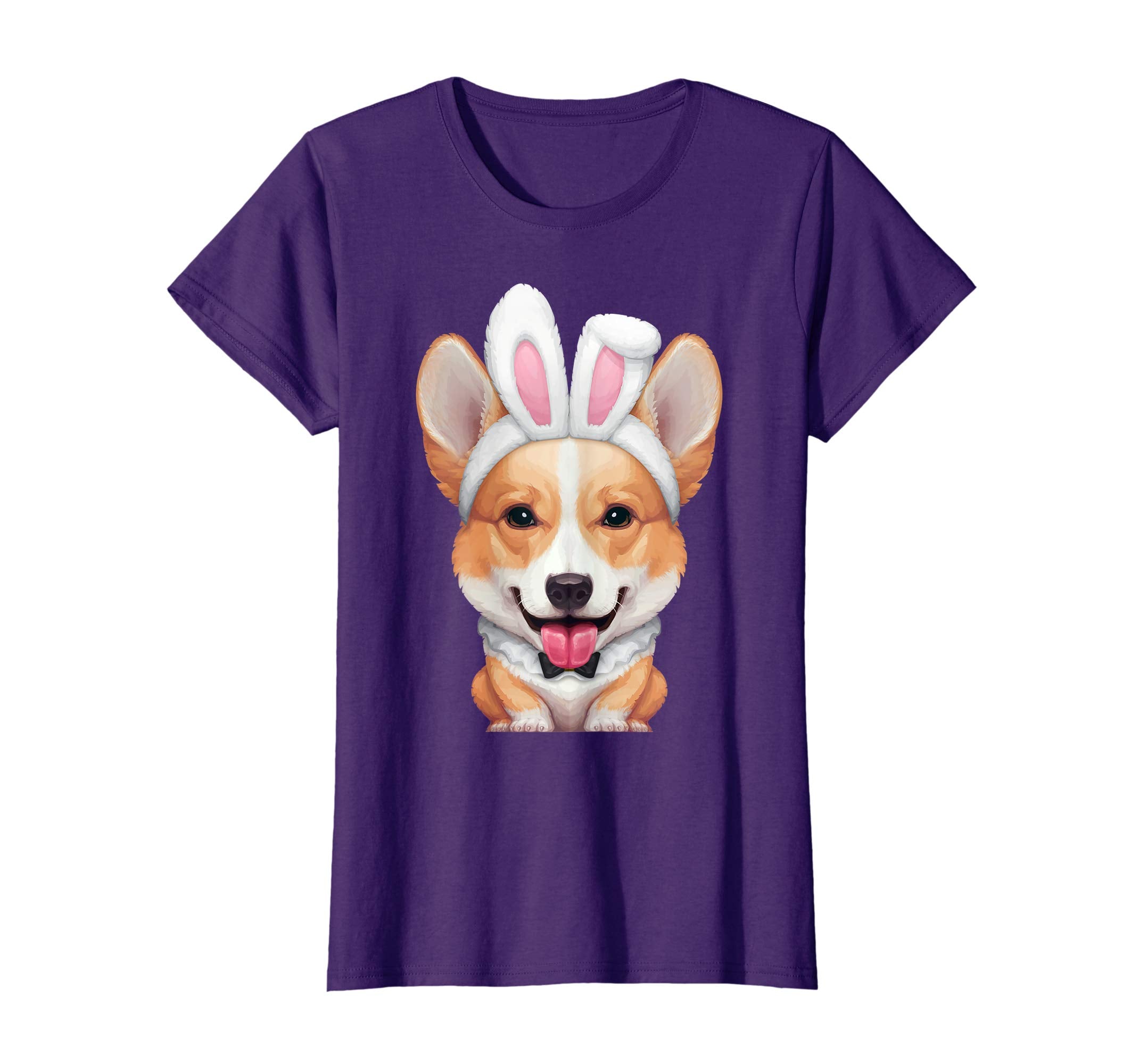 Welsh Corgi in the Easter Bunny Costume T-Shirt