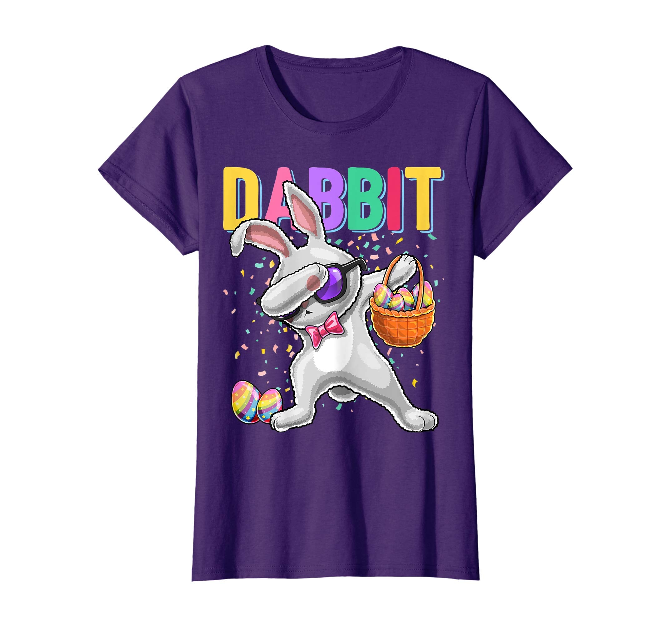 Dabbit Dabbing Easter Bunny Shirt Easter Egg Basket Gift Kid