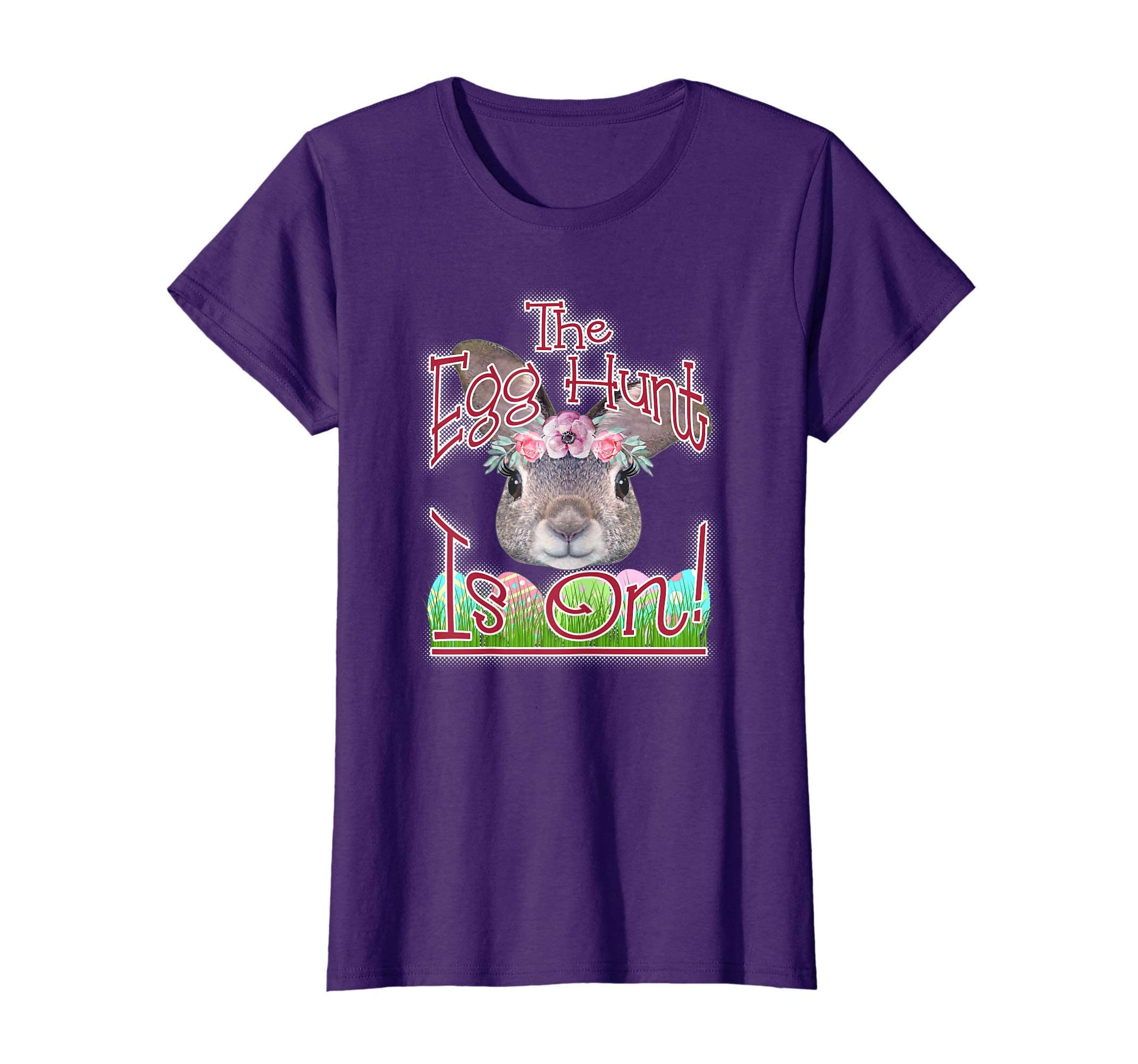 The Egg Hunt Is On Shirt Easter Egg Hunting Shirt For Girls
