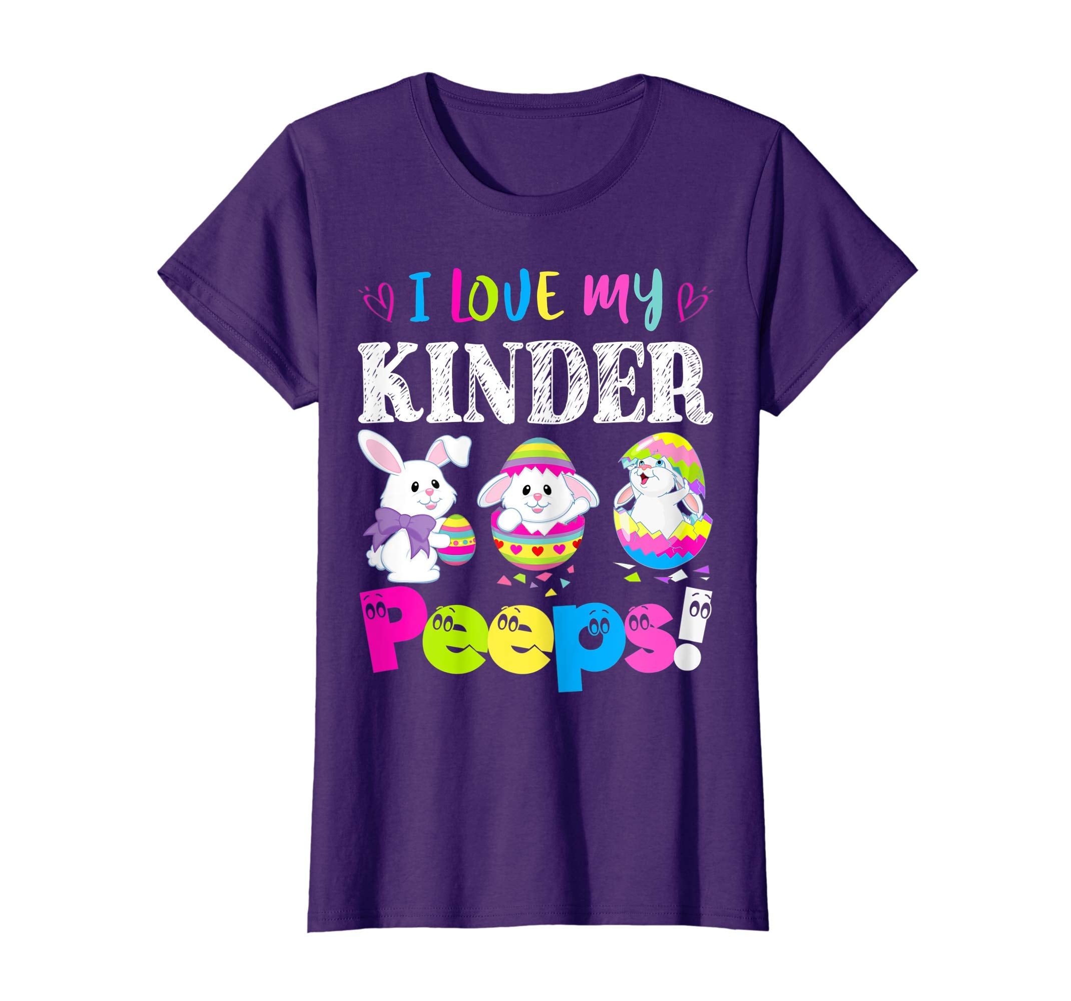 I Love My Kinder Peeps Easter Bunny Gift T-Shirt