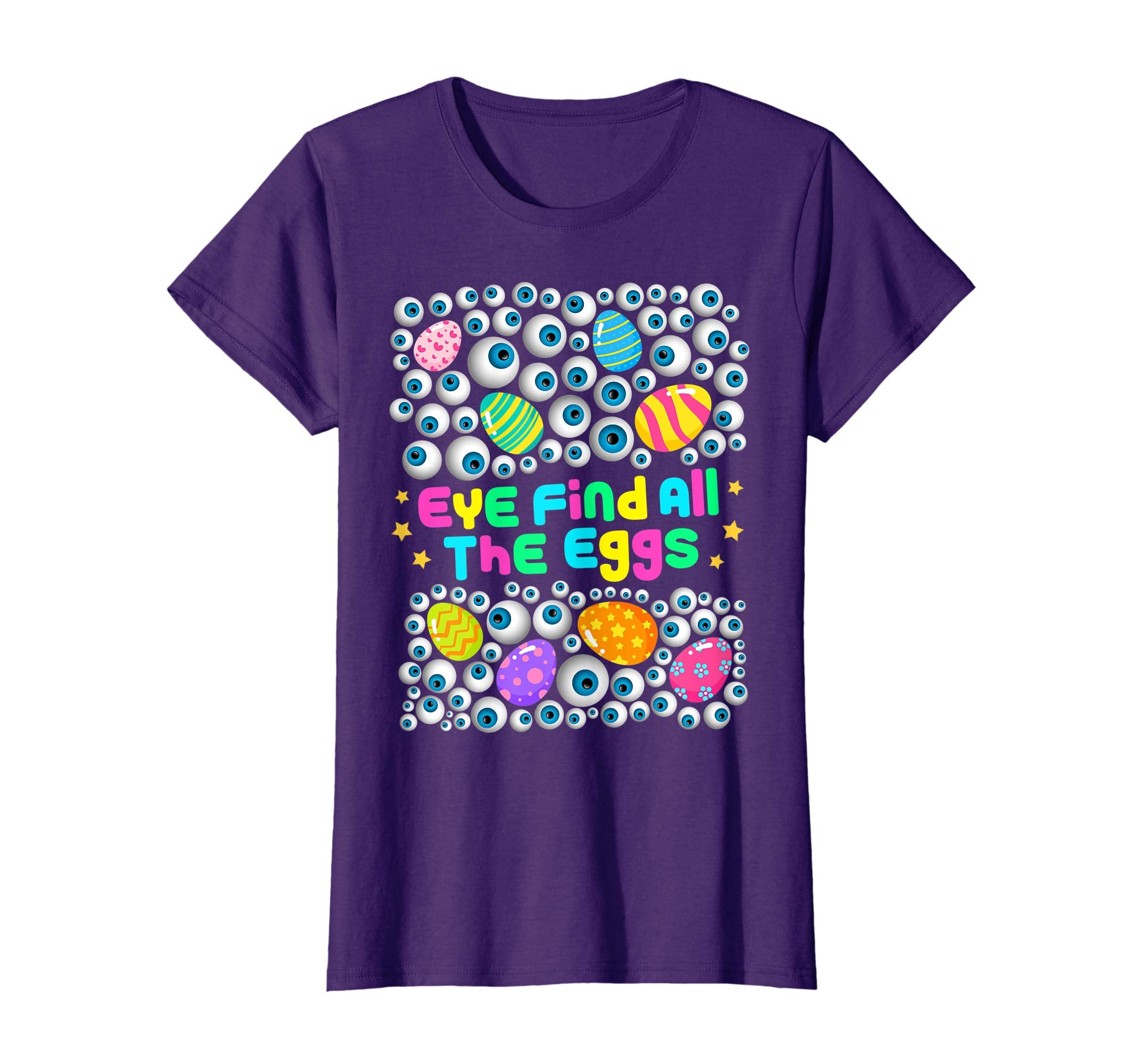 Easter Egg Hunt Kids Shirt Cool Eye Find Eggs Gift Tee